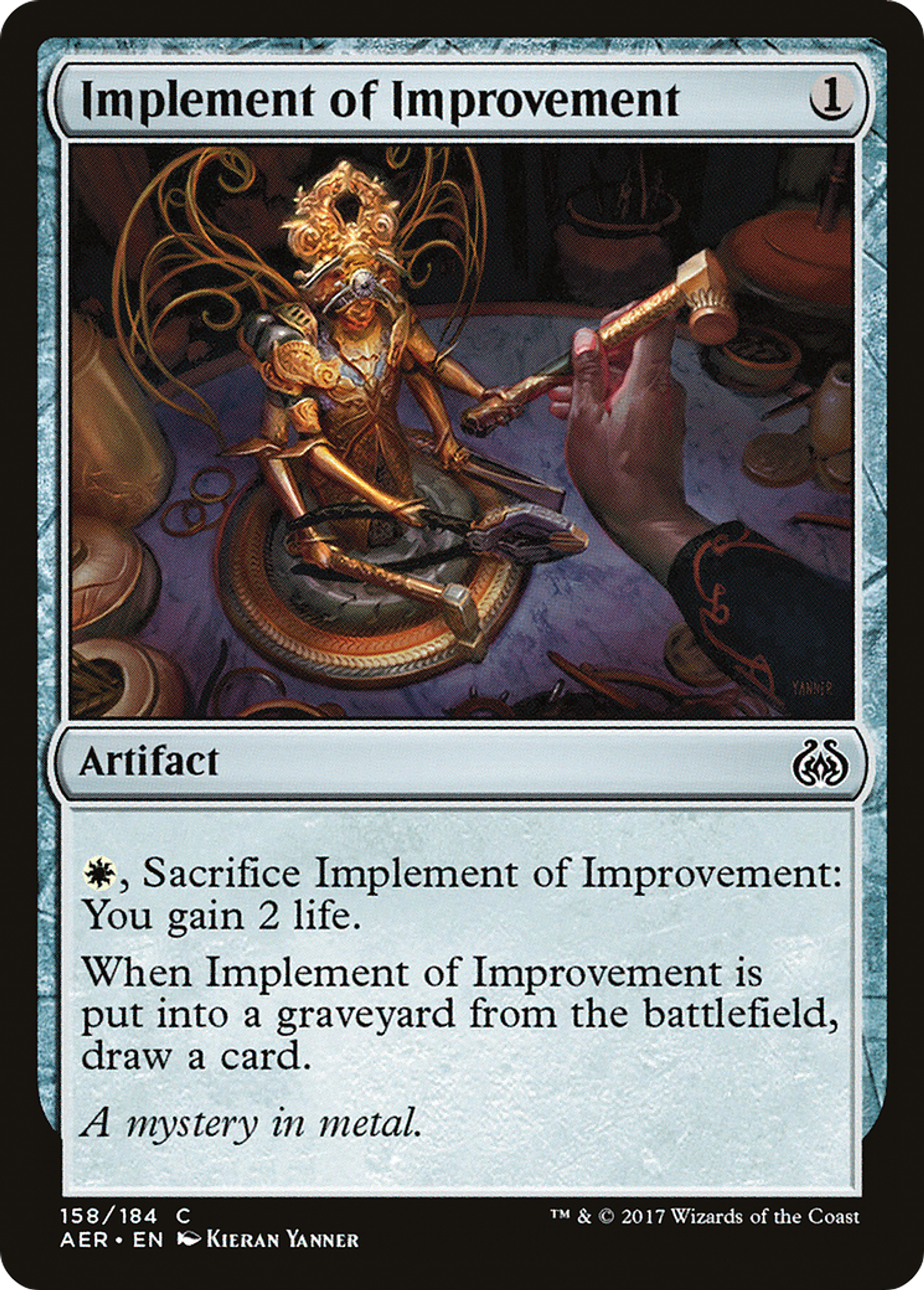 Implement of Improvement — Aether Revolt — Magic: The Gathering
