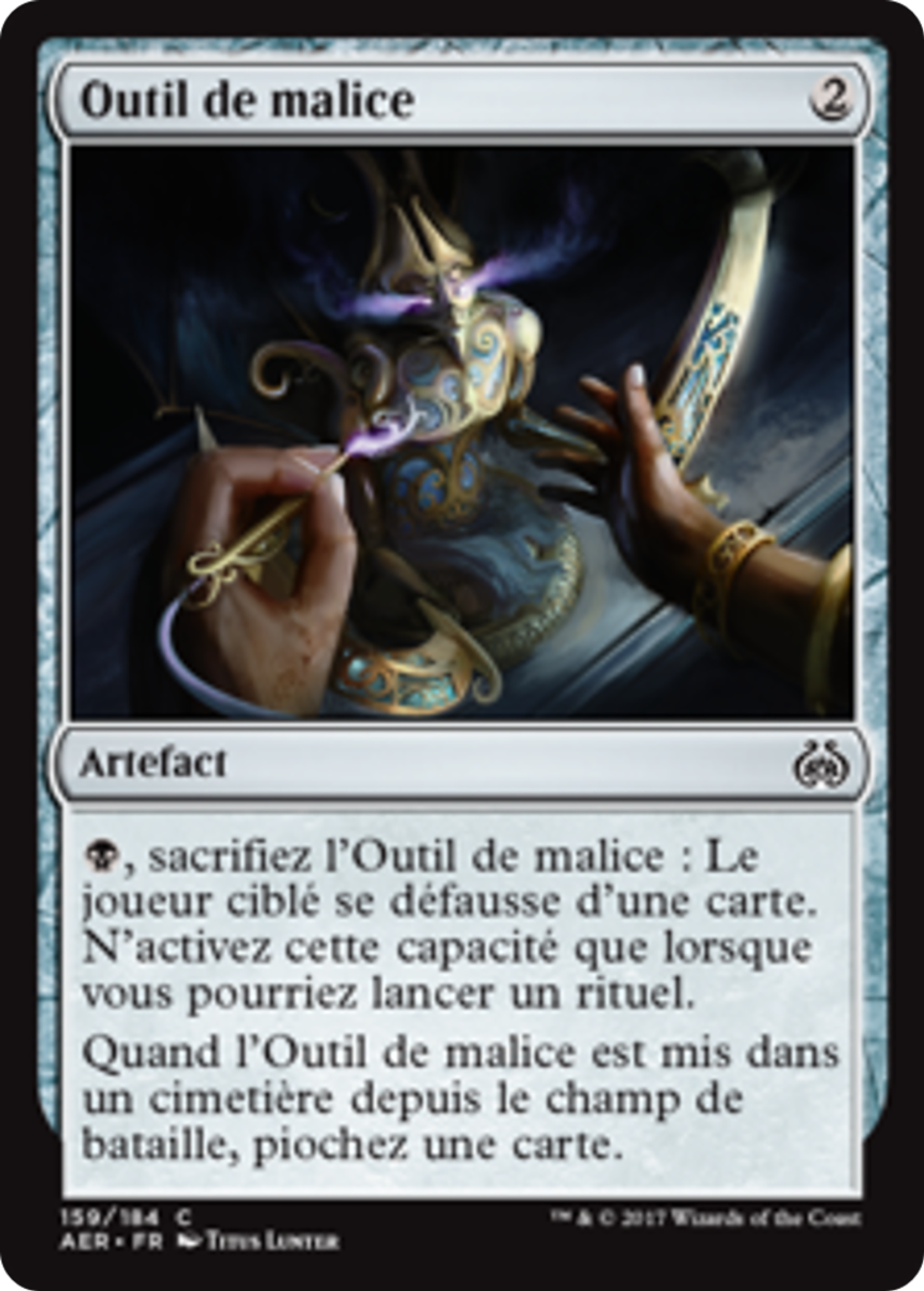 Outil de malice — Aether Revolt — Magic: The Gathering
