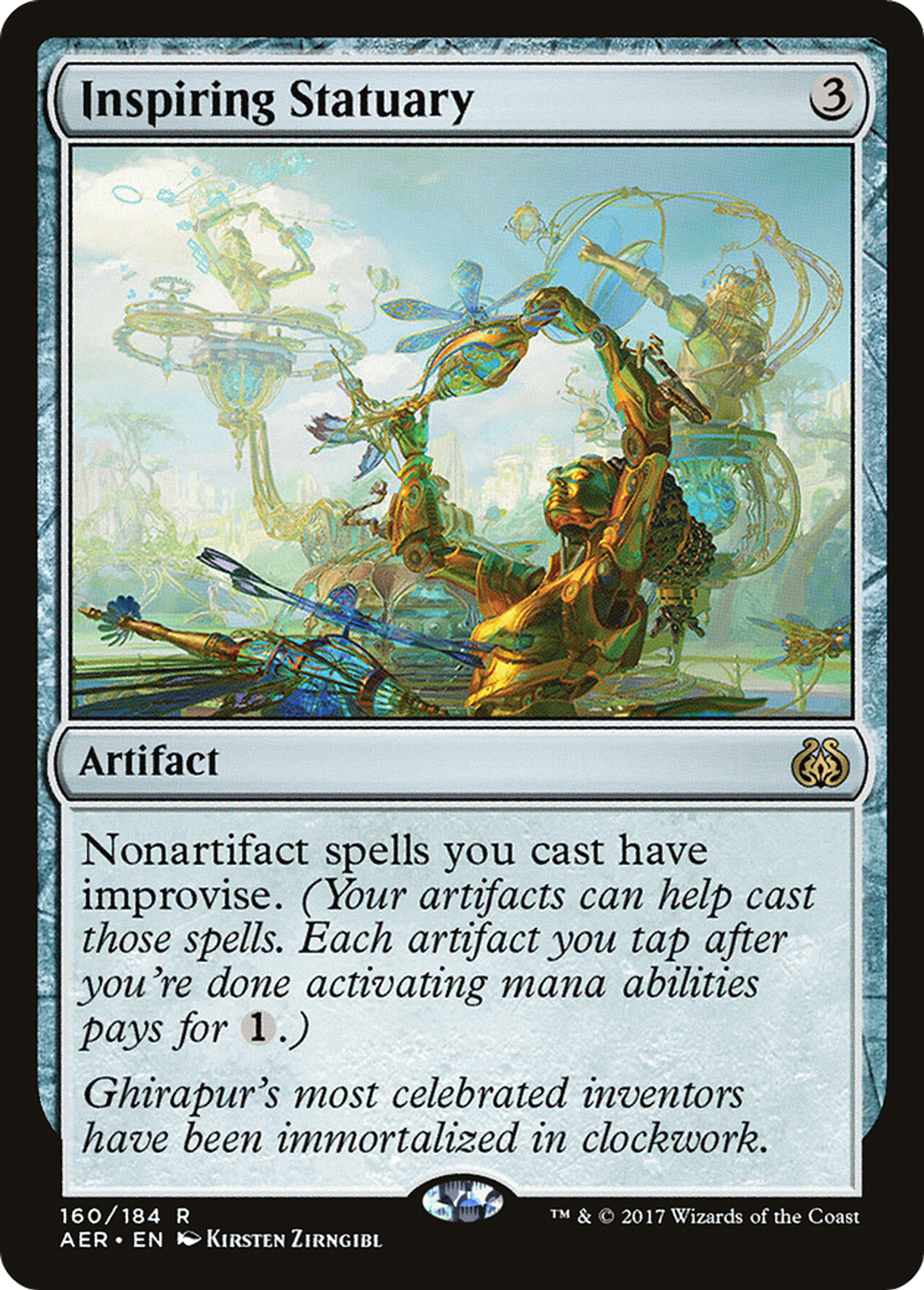 Statuaire inspiratrice — Aether Revolt — Magic: The Gathering