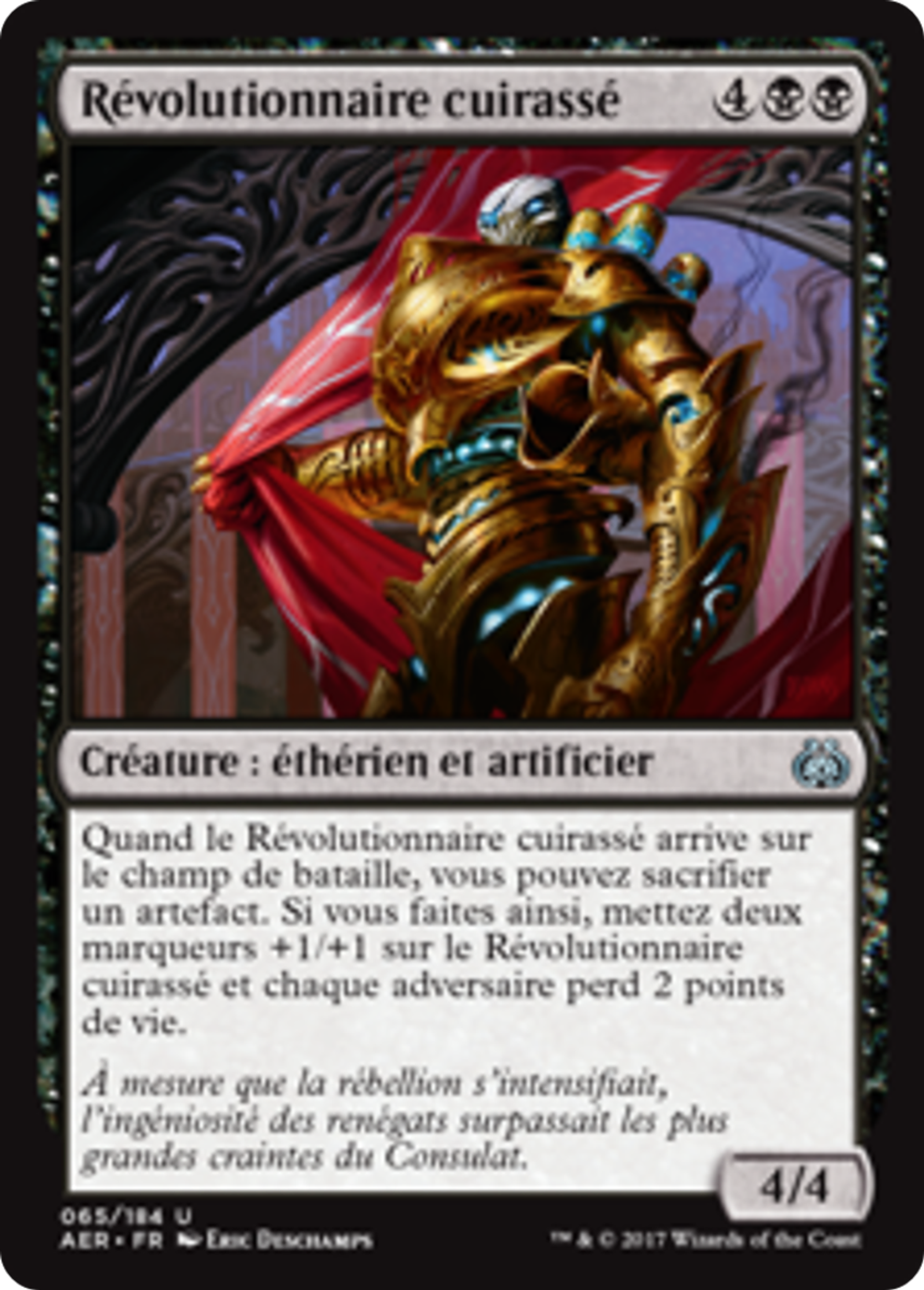Révolutionnaire cuirassé — Aether Revolt — Magic: The Gathering