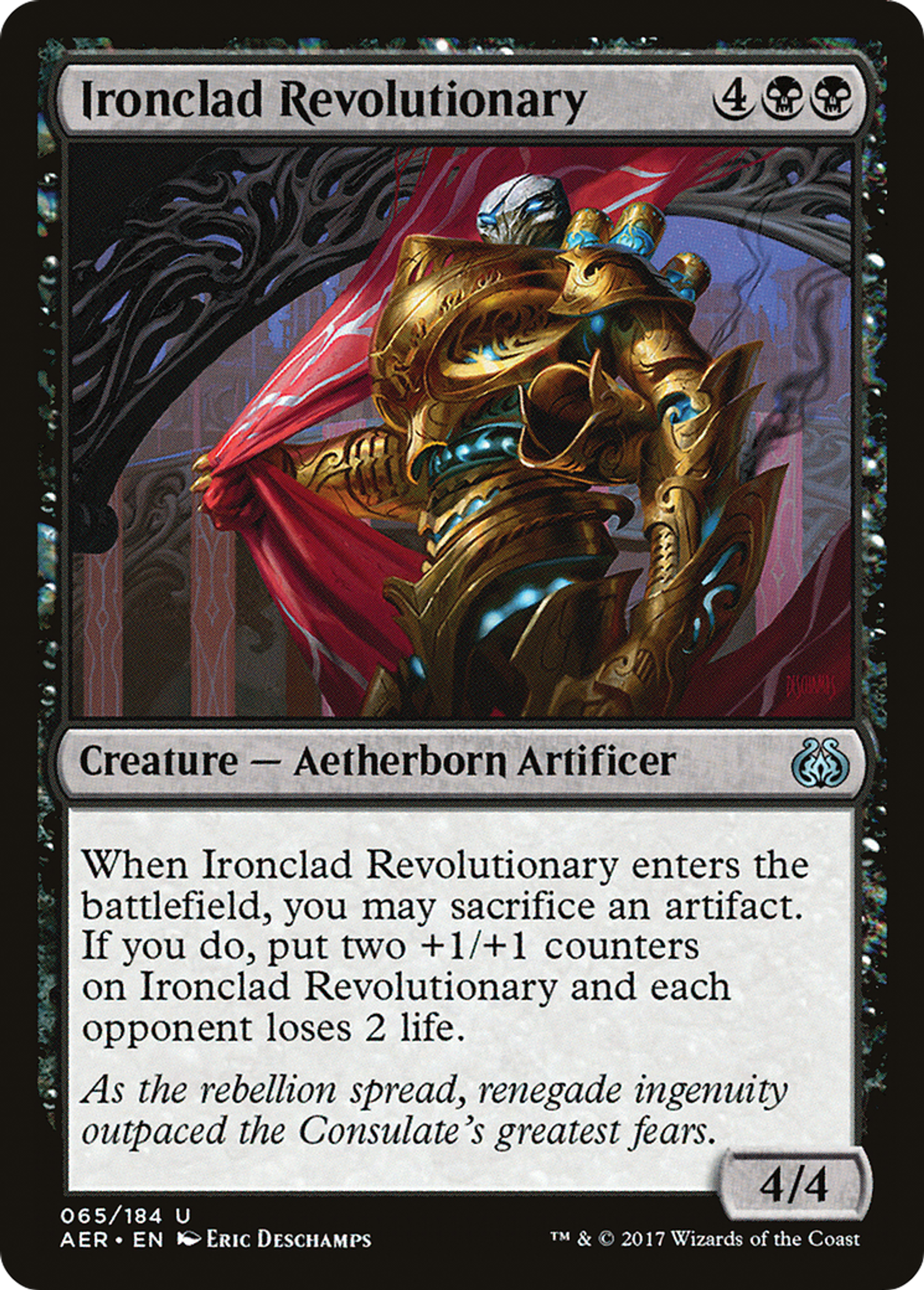 Ironclad Revolutionary — Aether Revolt — Magic: The Gathering