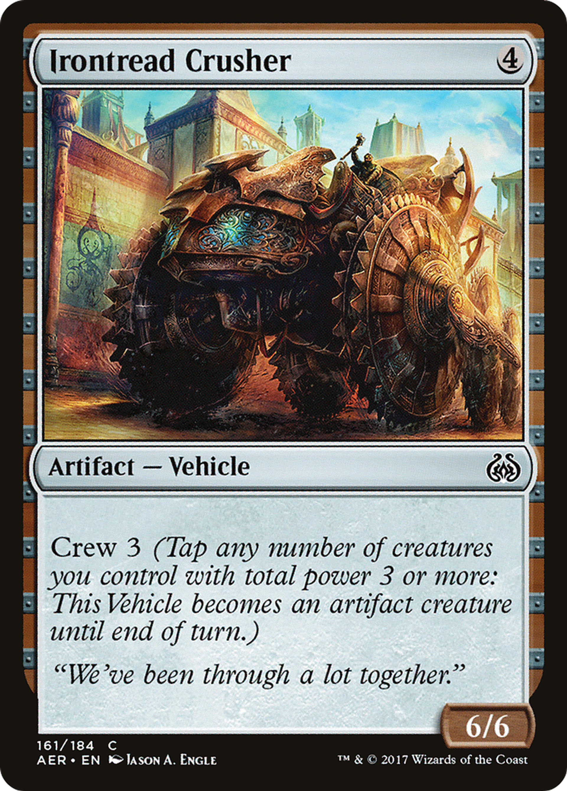 Irontread Crusher — Aether Revolt — Magic: The Gathering