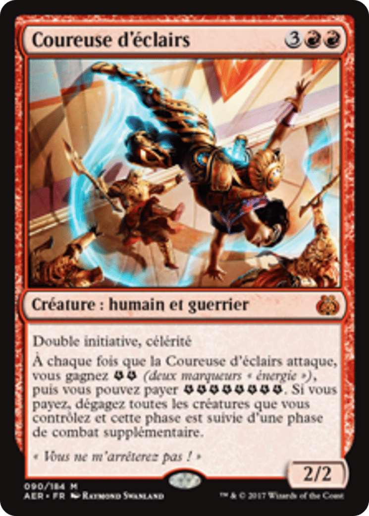 Coureuse d'éclairs — Aether Revolt — Magic: The Gathering