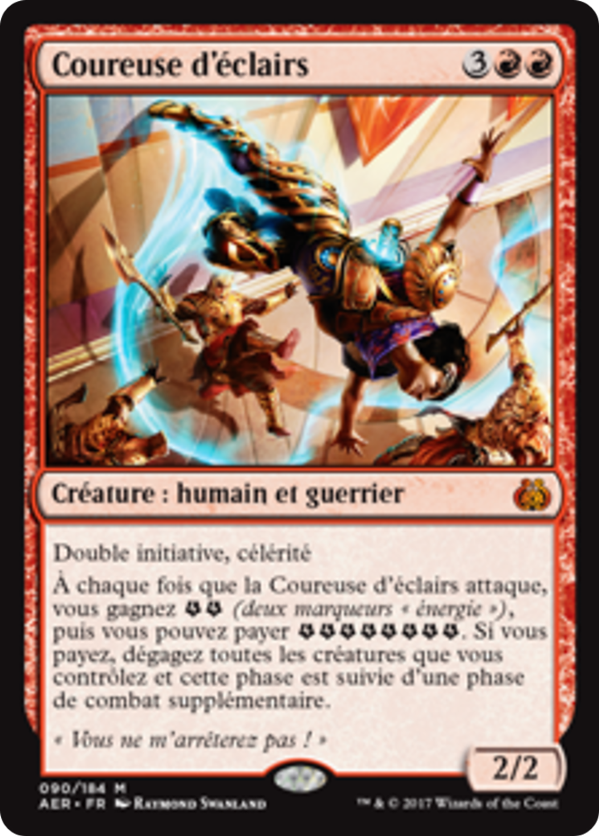 Coureuse d'éclairs — Aether Revolt — Magic: The Gathering