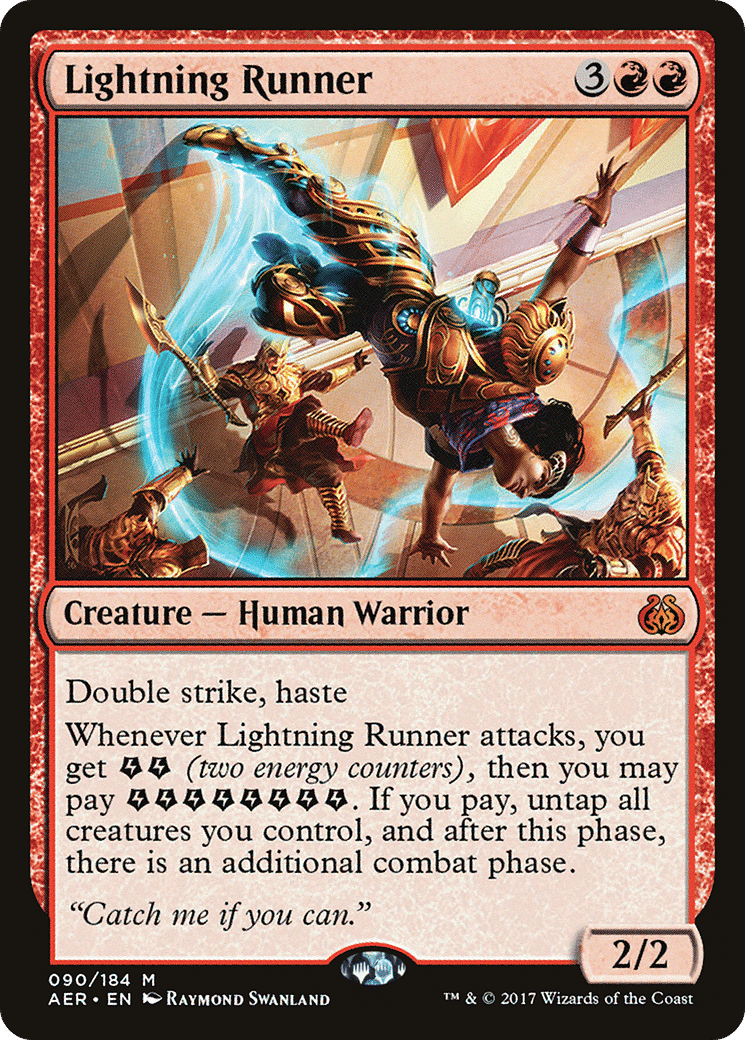 Lightning Runner — Aether Revolt — Magic: The Gathering