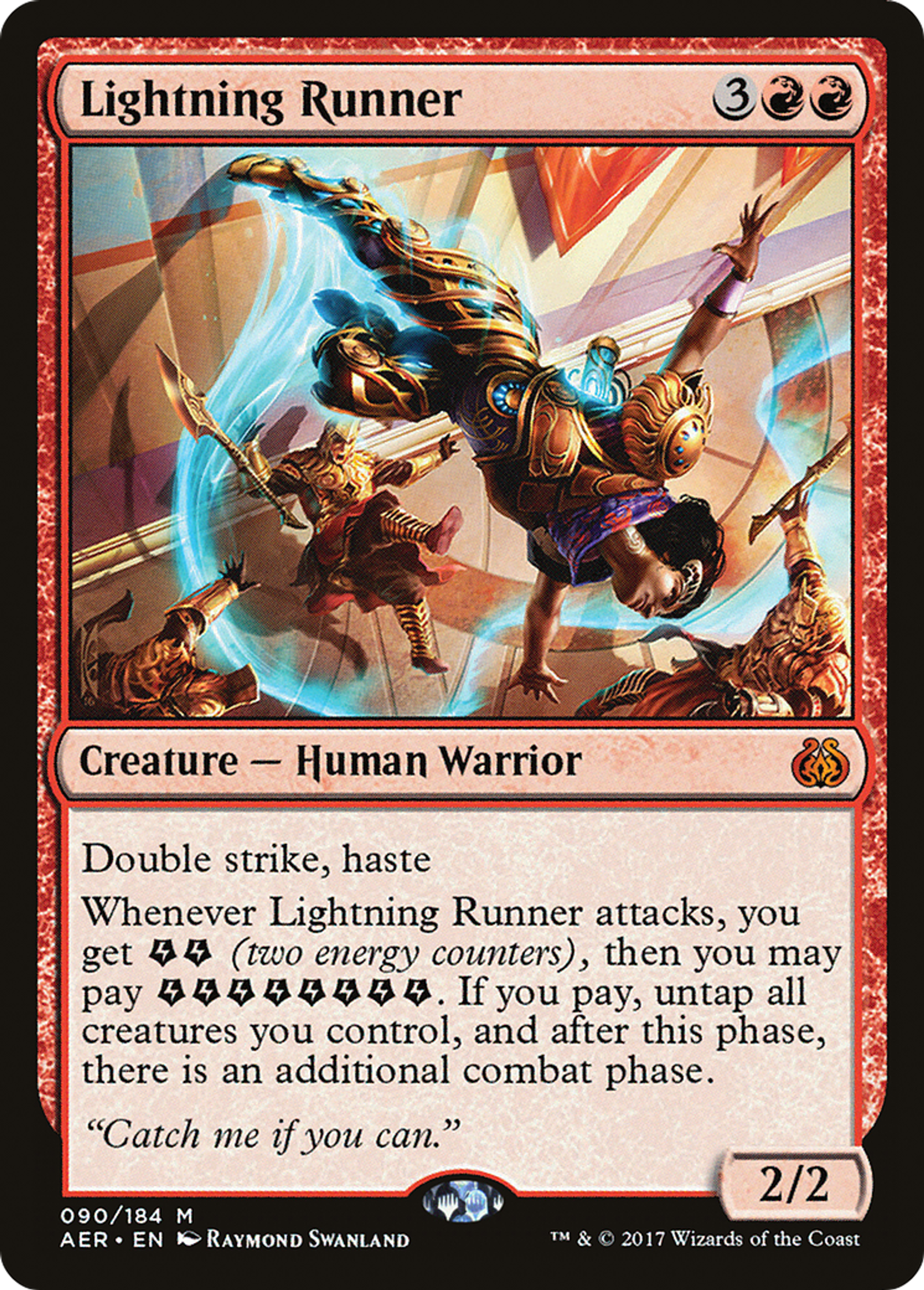Lightning Runner — Aether Revolt — Magic: The Gathering