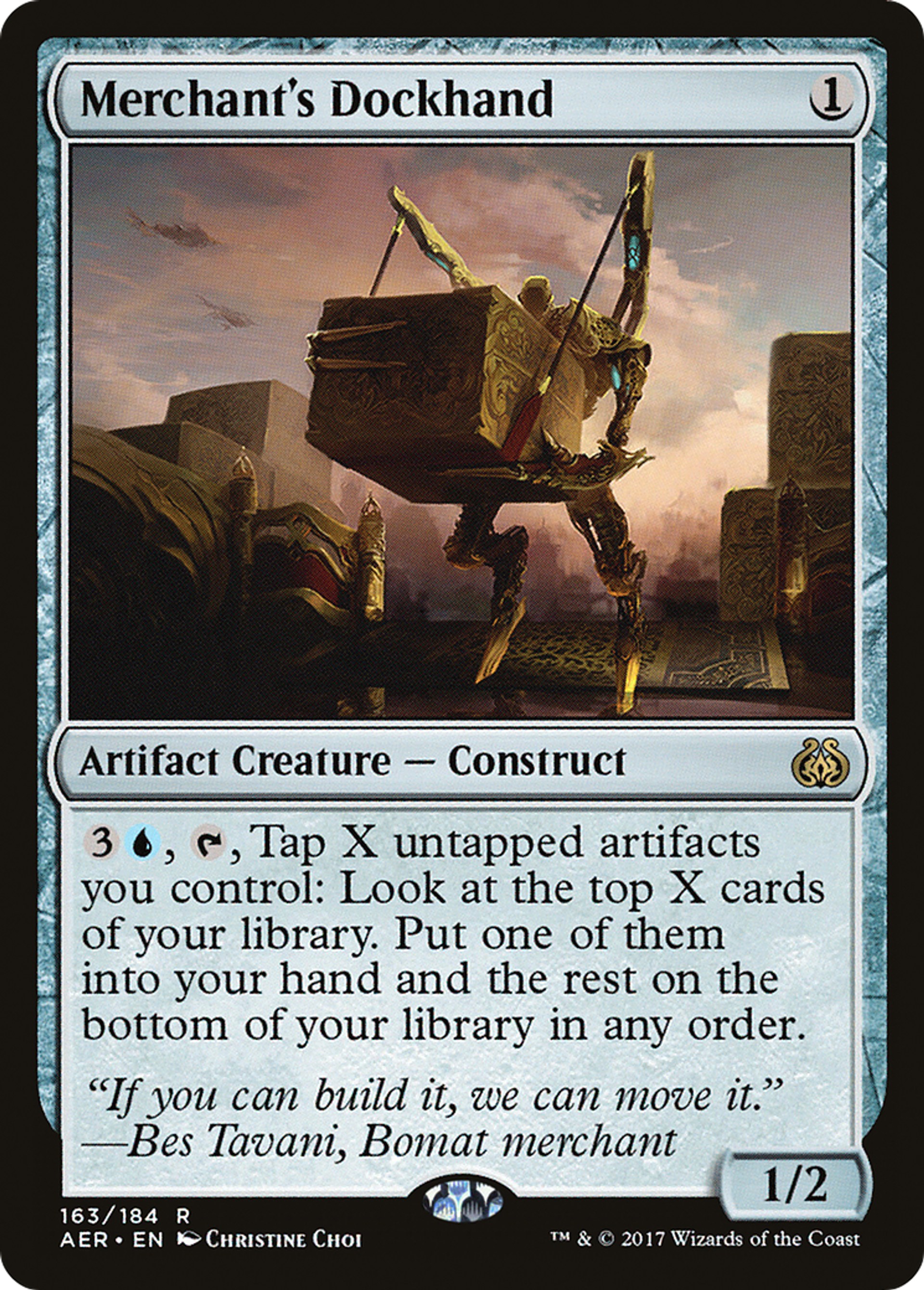 Merchant's Dockhand — Aether Revolt — Magic: The Gathering