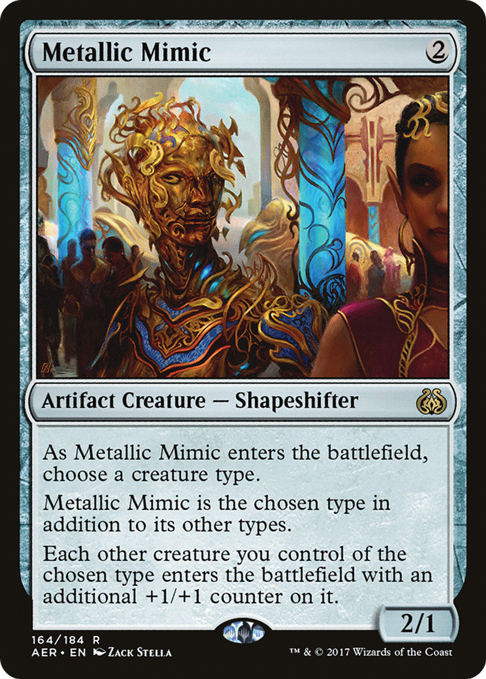 Metallic Mimic — Aether Revolt — Magic: The Gathering