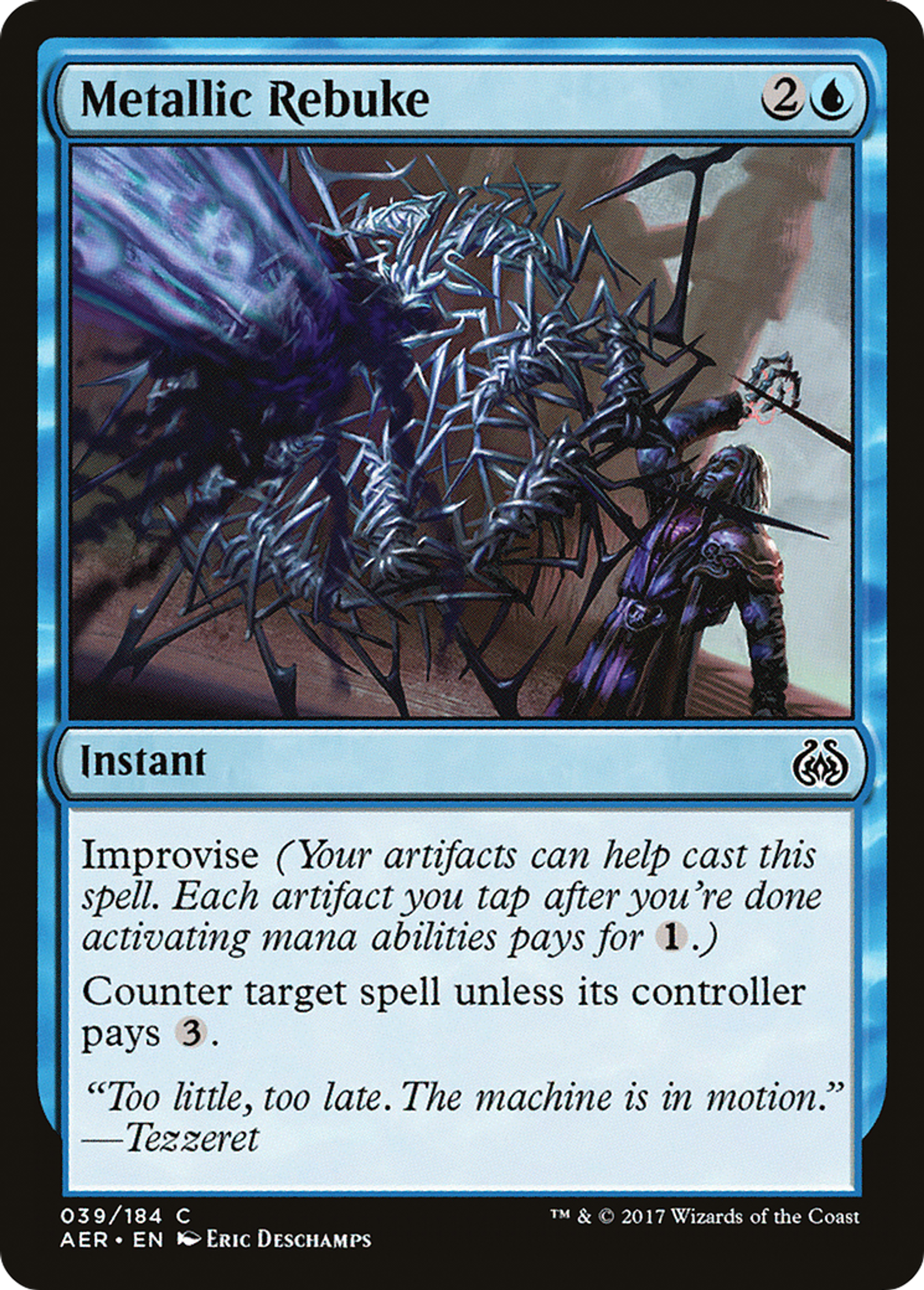 Metallic Rebuke — Aether Revolt — Magic: The Gathering