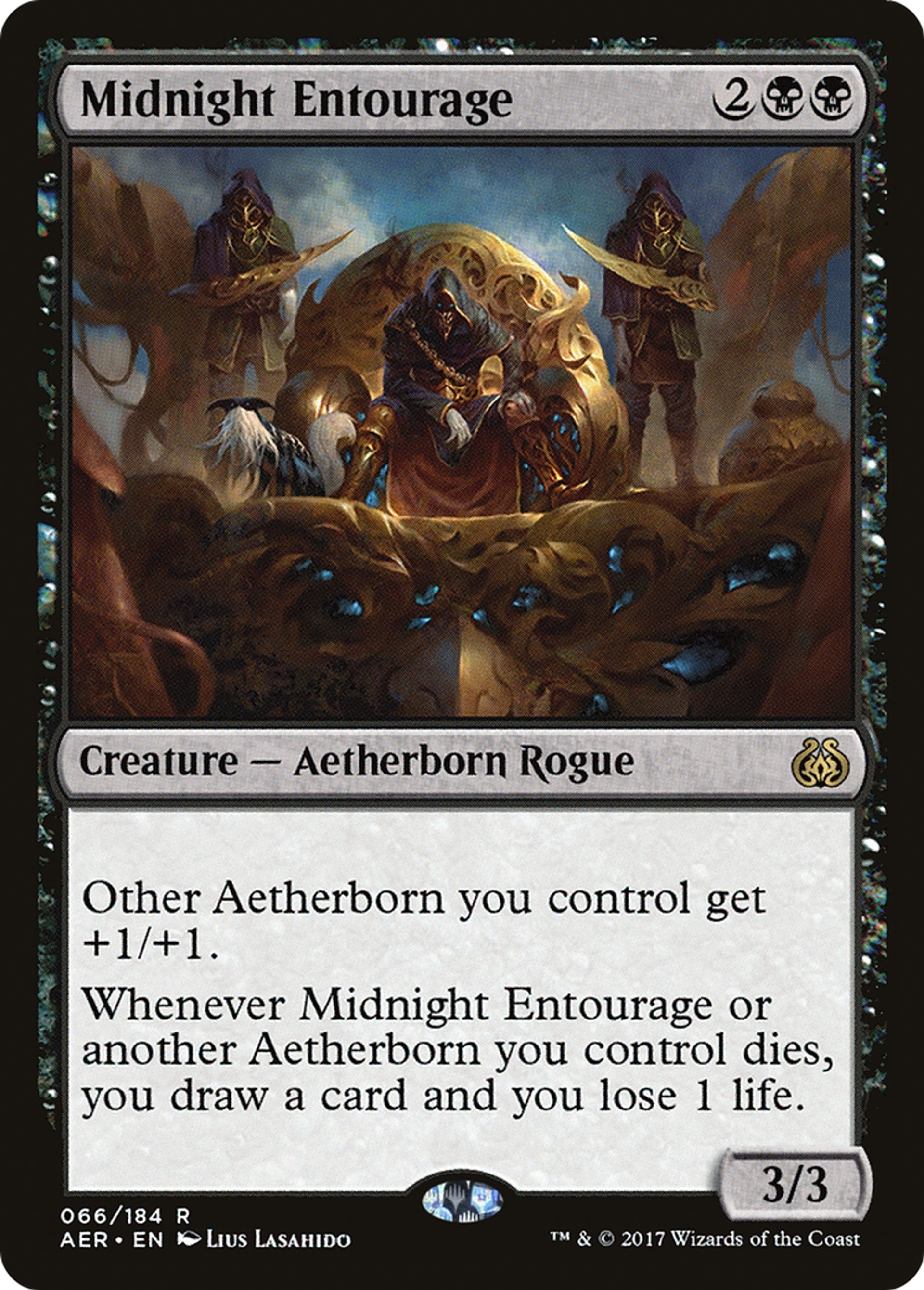 Midnight Entourage — Aether Revolt — Magic: The Gathering