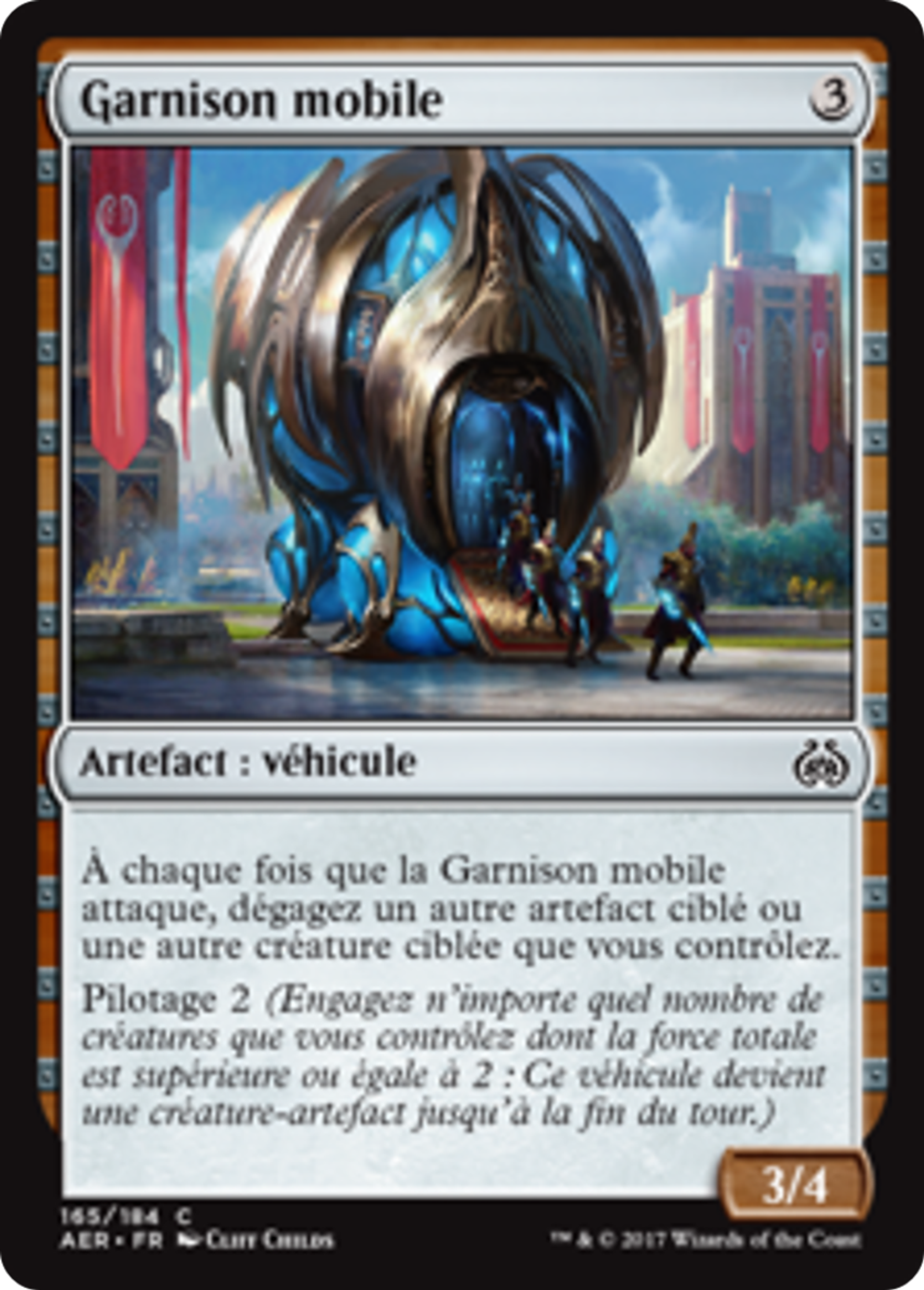 Garnison mobile — Aether Revolt — Magic: The Gathering