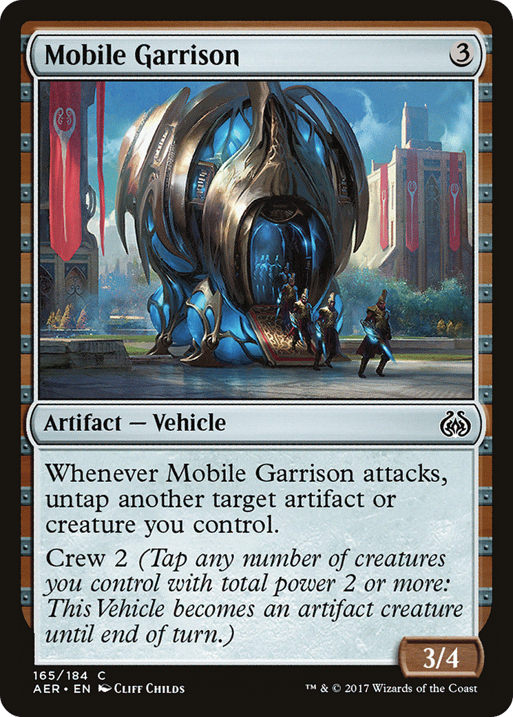 Garnison mobile — Aether Revolt — Magic: The Gathering