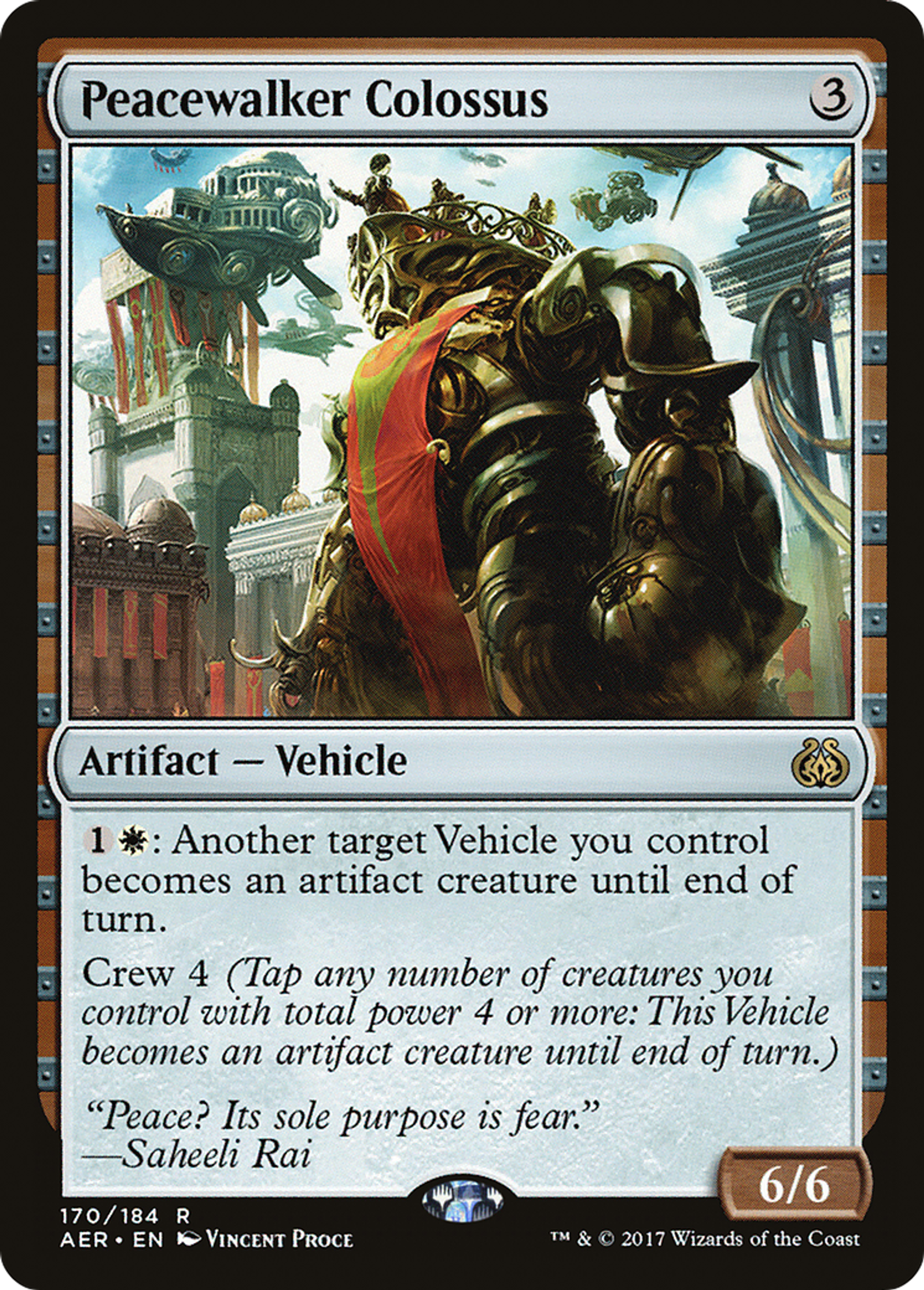 Peacewalker Colossus — Aether Revolt — Magic: The Gathering