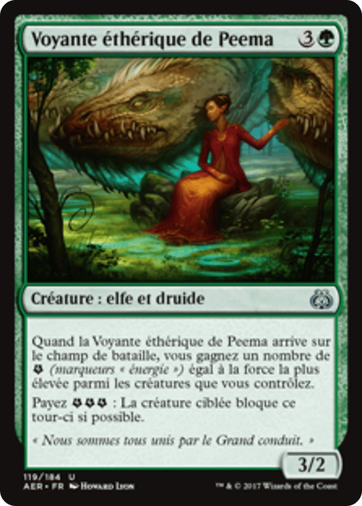Voyante éthérique de Peema — Aether Revolt — Magic: The Gathering