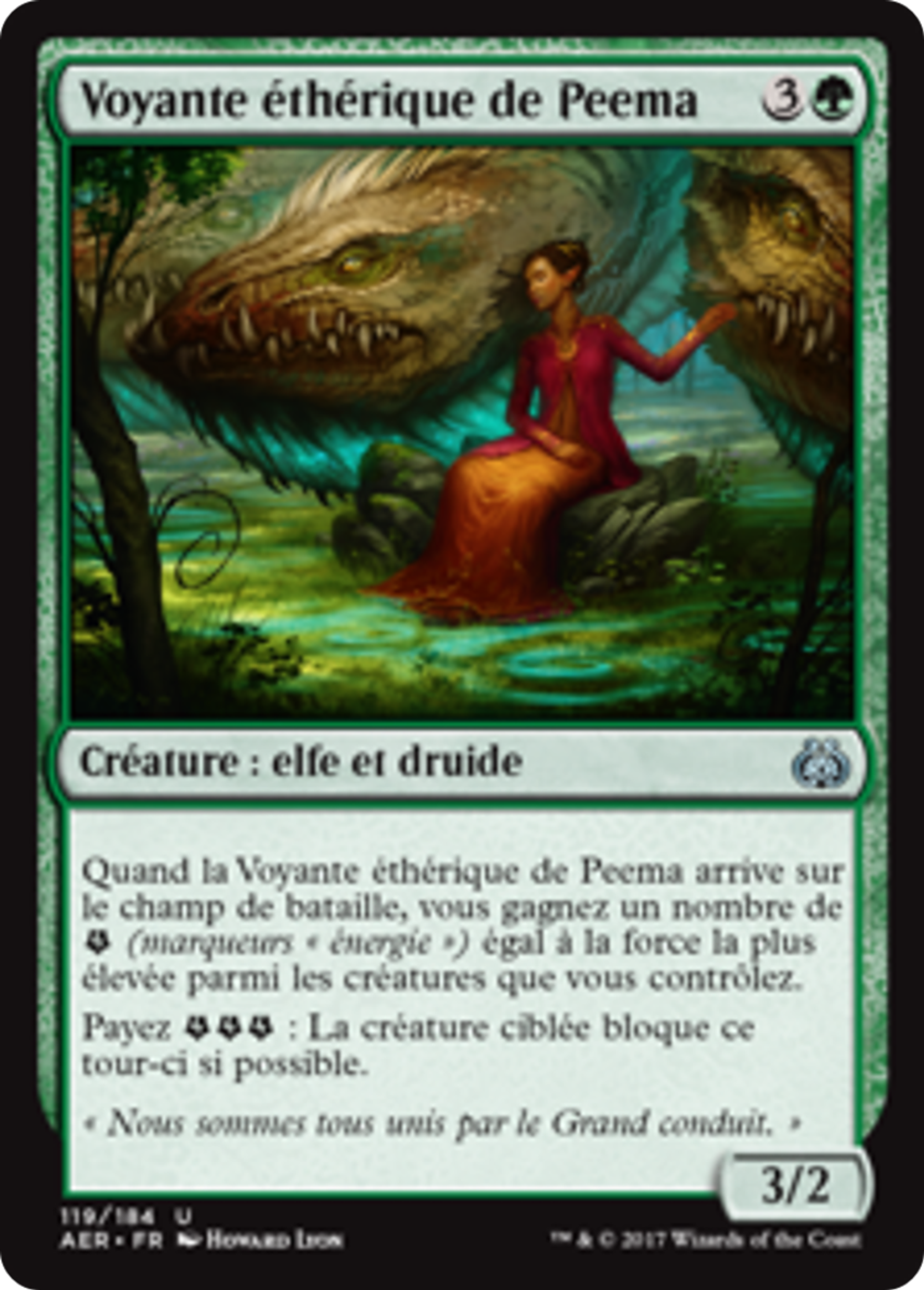 Voyante éthérique de Peema — Aether Revolt — Magic: The Gathering