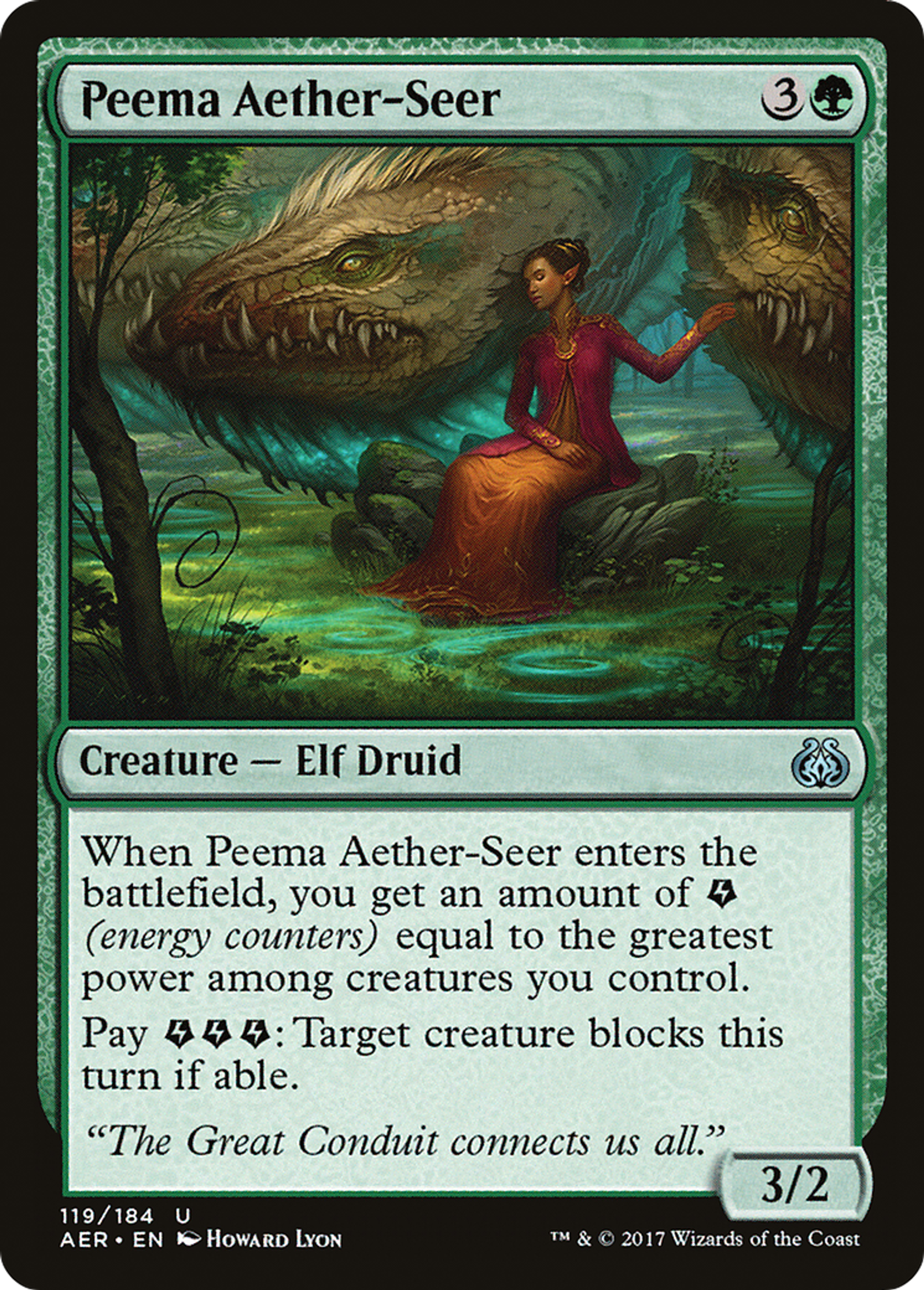Peema Aether-Seer — Aether Revolt — Magic: The Gathering