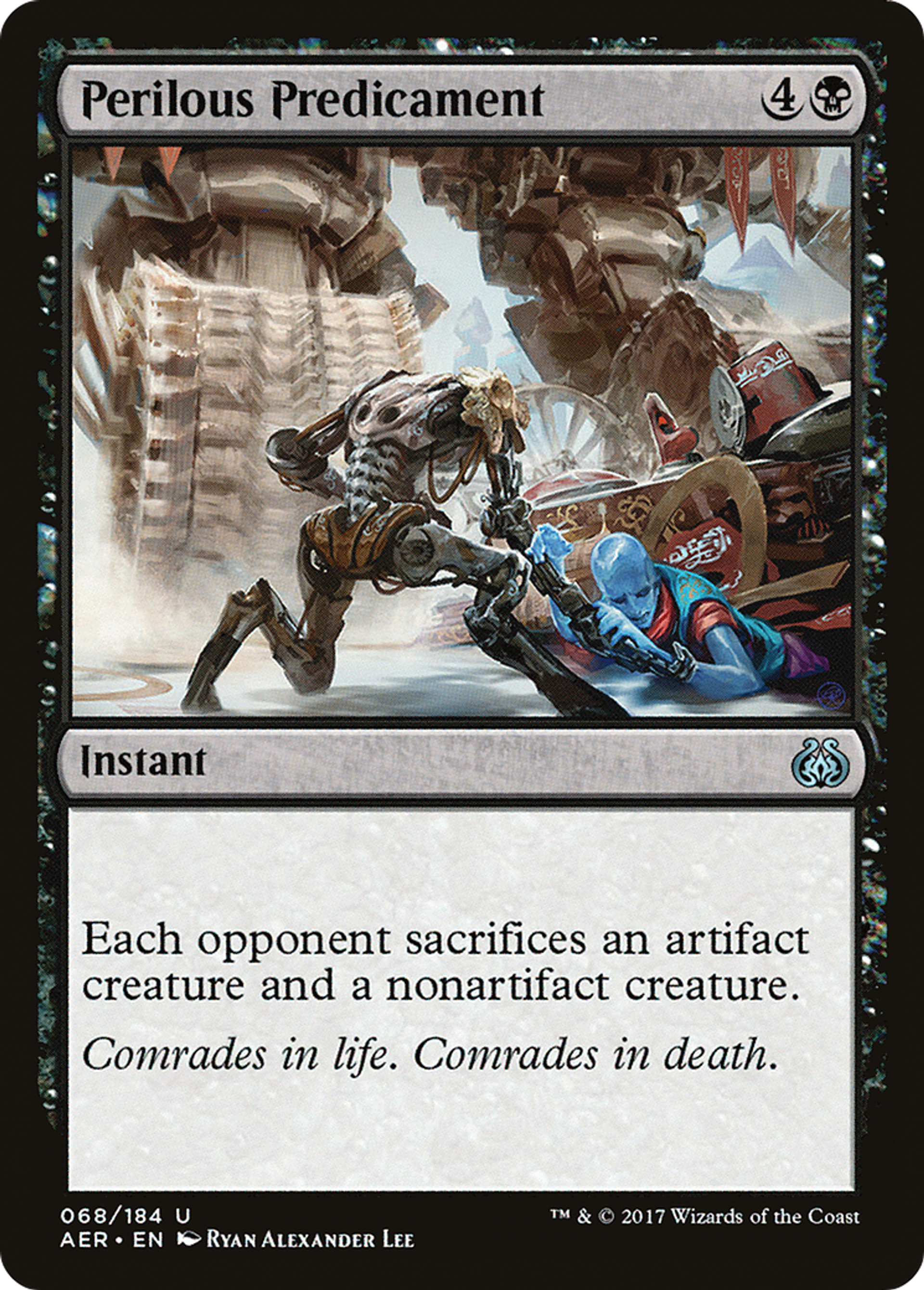 Perilous Predicament — Aether Revolt — Magic: The Gathering