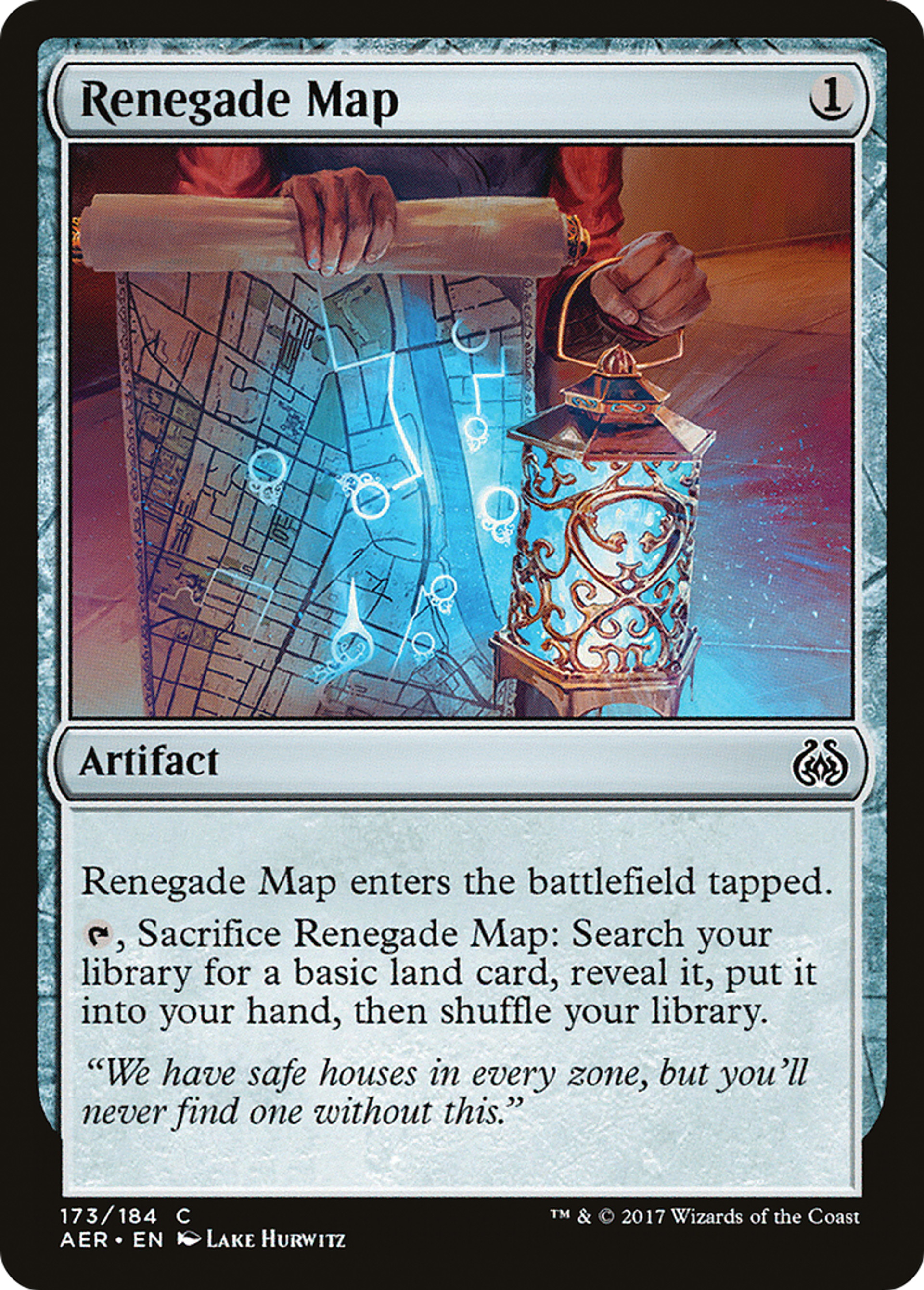 Renegade Map — Aether Revolt — Magic: The Gathering