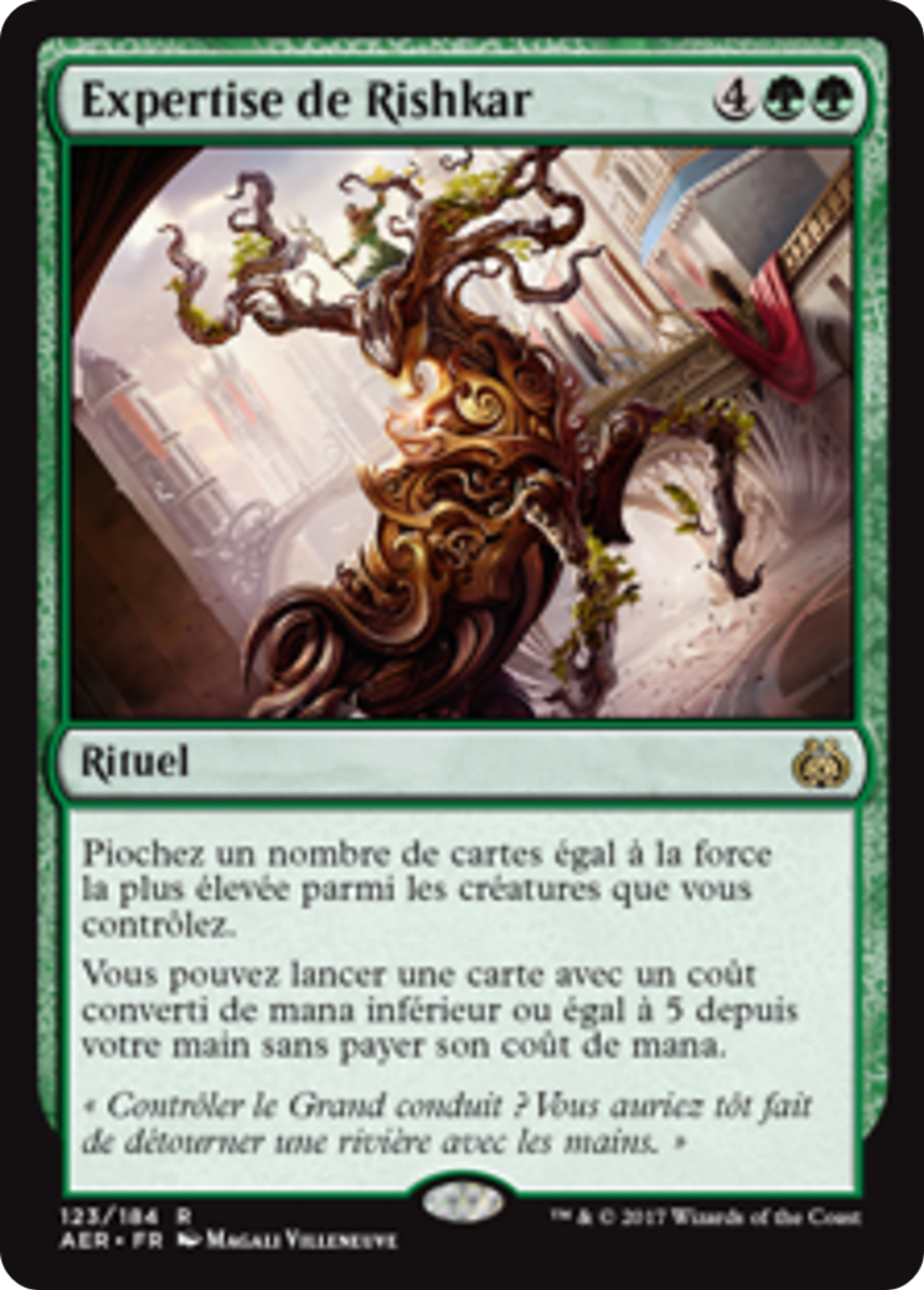 Expertise de Rishkar — Aether Revolt — Magic: The Gathering
