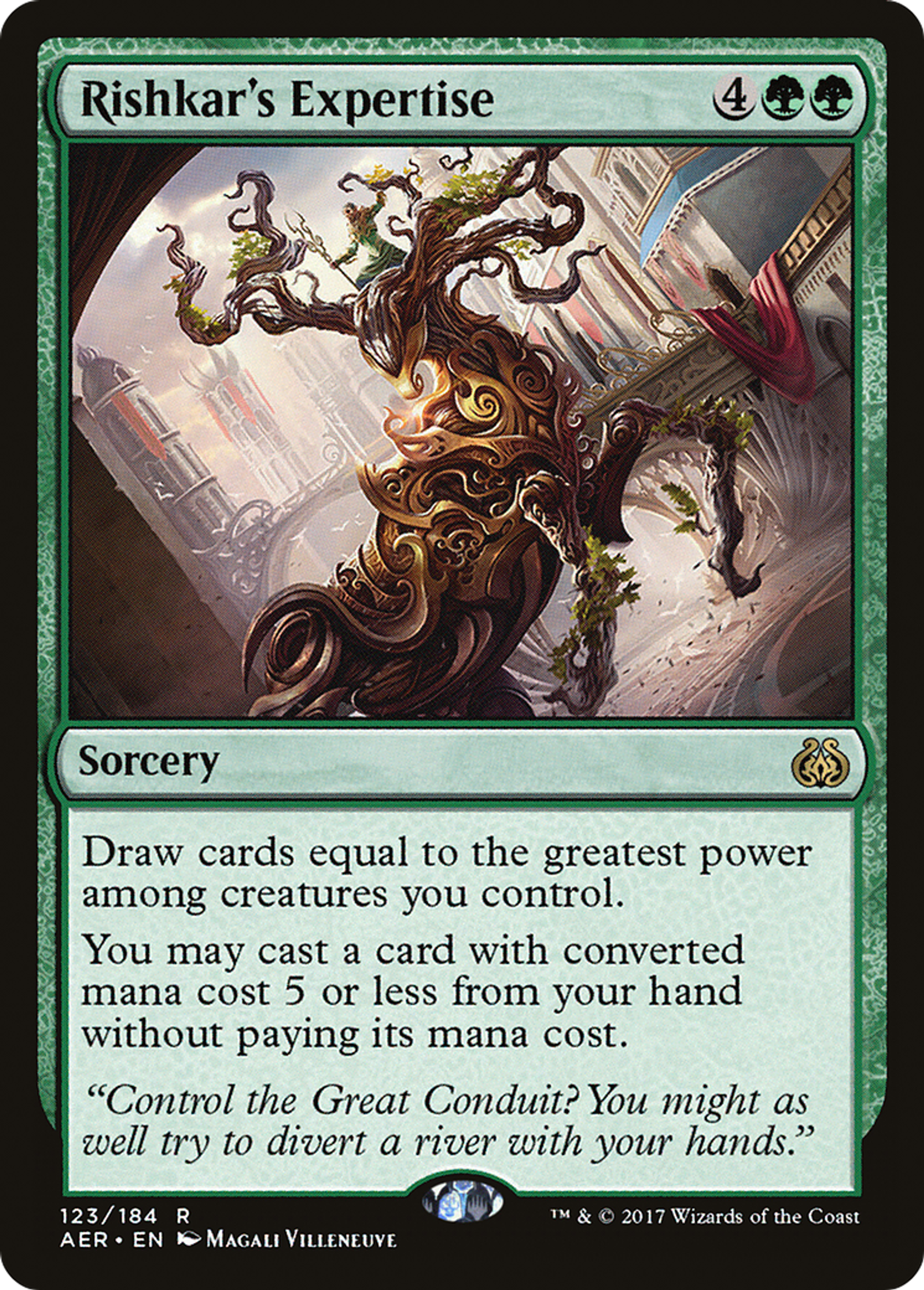 Rishkar's Expertise — Aether Revolt — Magic: The Gathering