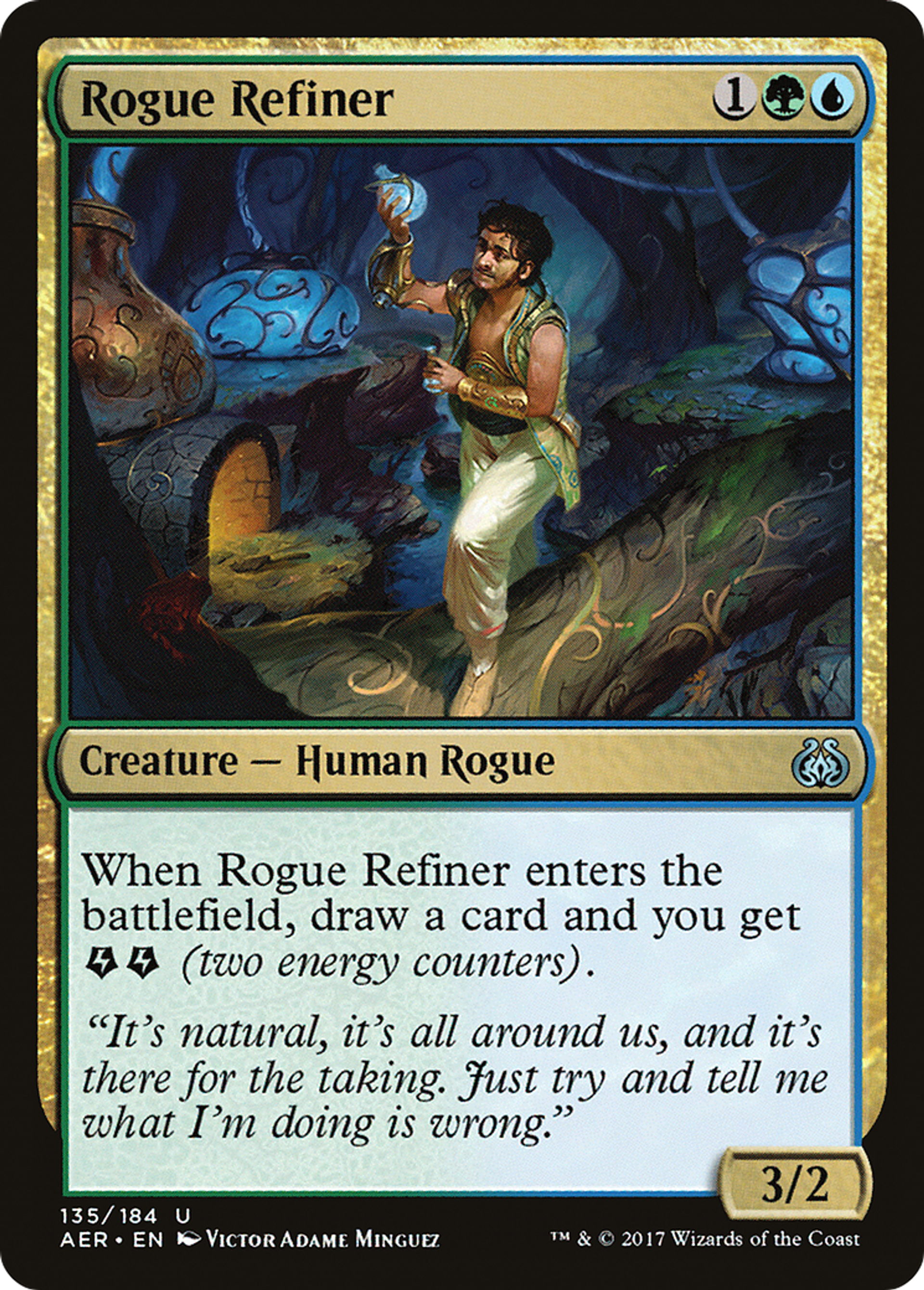 Rogue Refiner — Aether Revolt — Magic: The Gathering