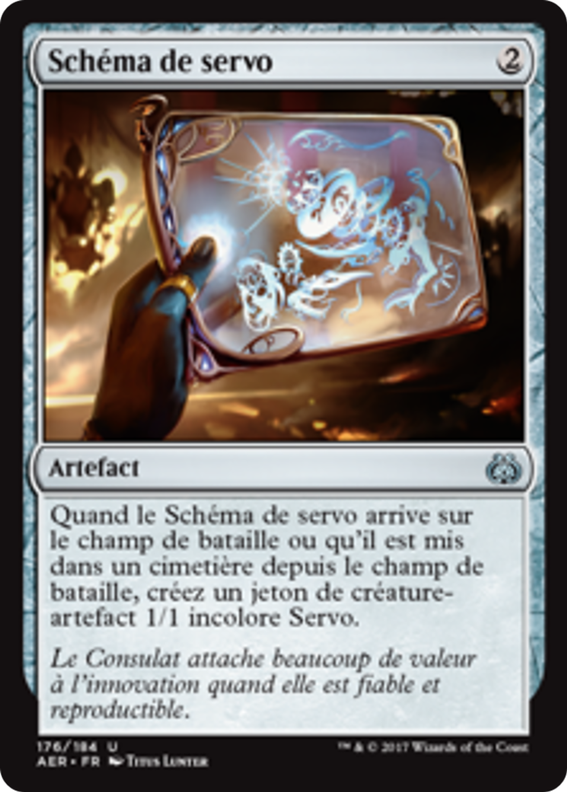 Schéma de servo — Aether Revolt — Magic: The Gathering