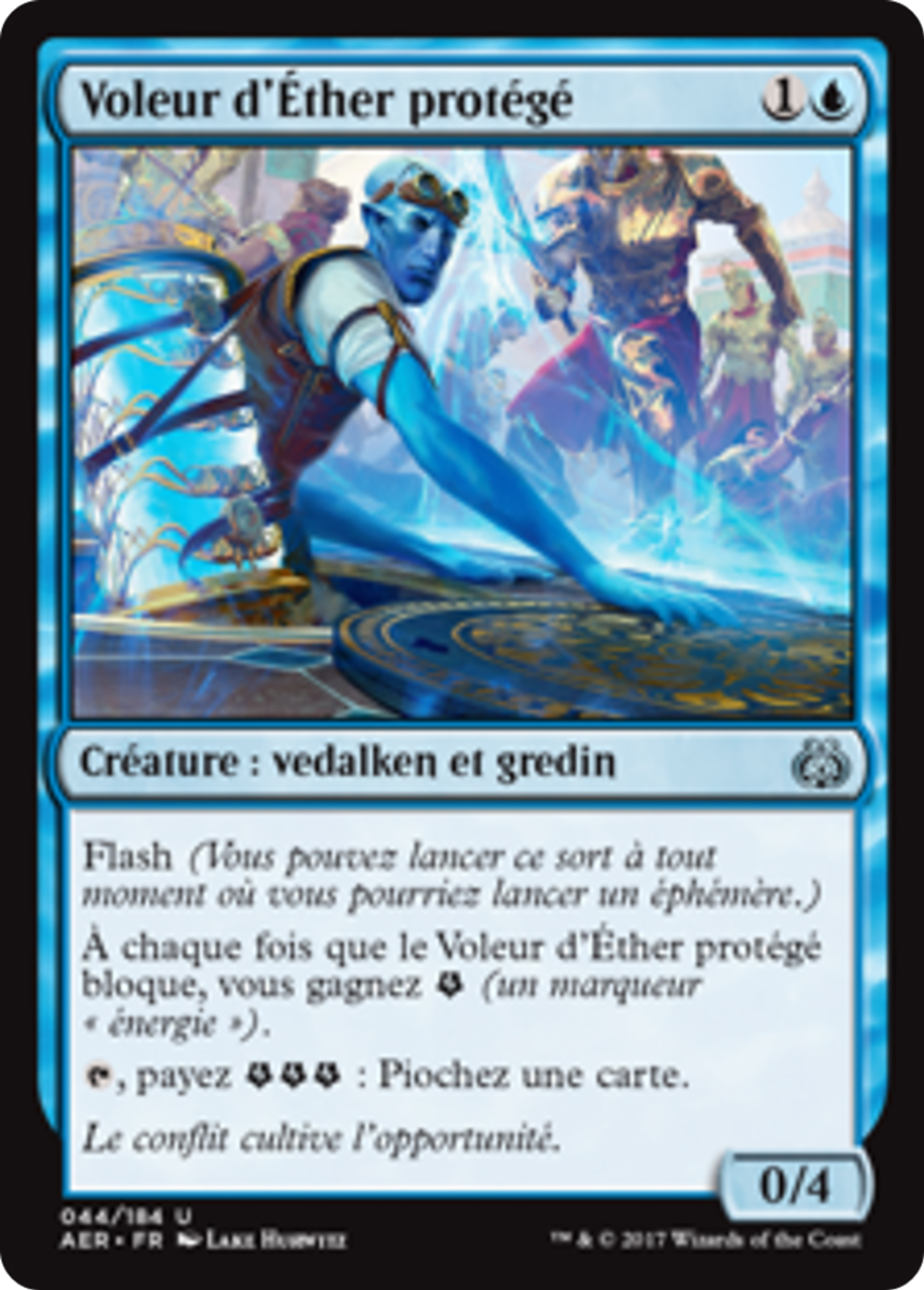 Voleur d'Éther protégé — Aether Revolt — Magic: The Gathering