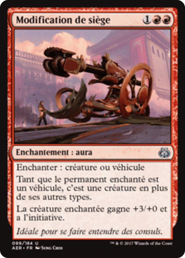 Modification de siège — Aether Revolt — Magic: The Gathering