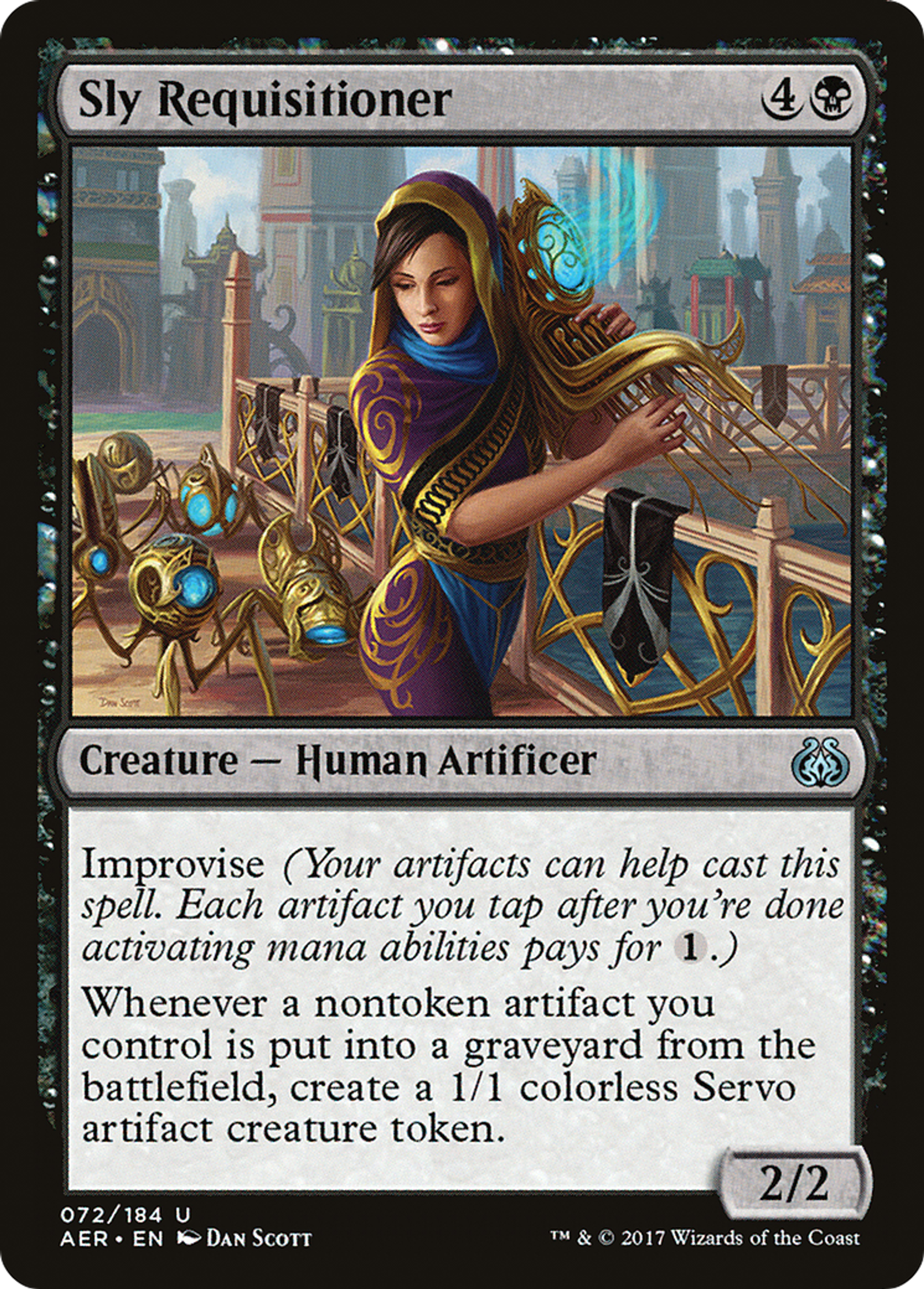 Réquisitionneuse sournoise — Aether Revolt — Magic: The Gathering