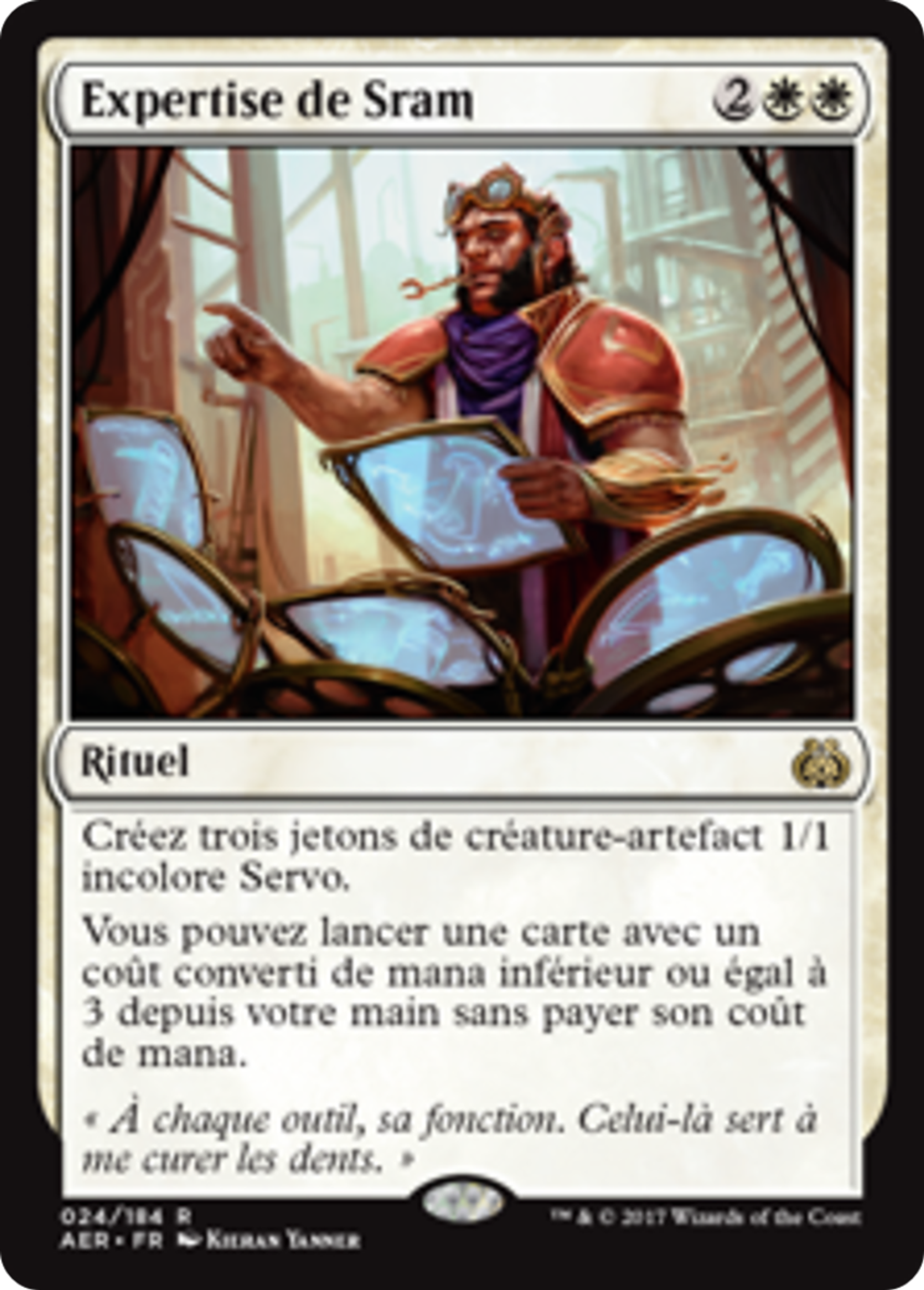 Expertise de Sram — Aether Revolt — Magic: The Gathering
