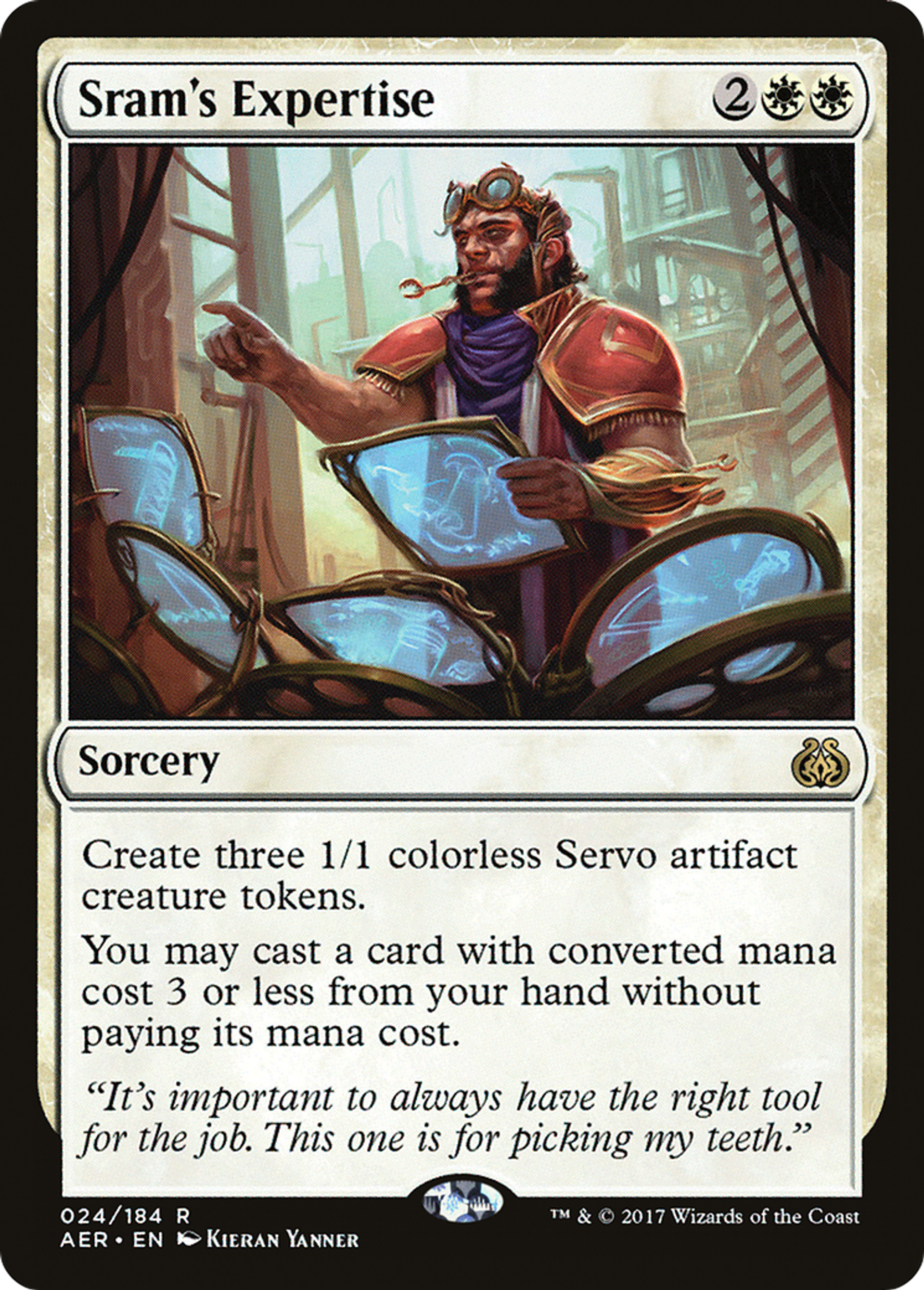 Sram's Expertise — Aether Revolt — Magic: The Gathering