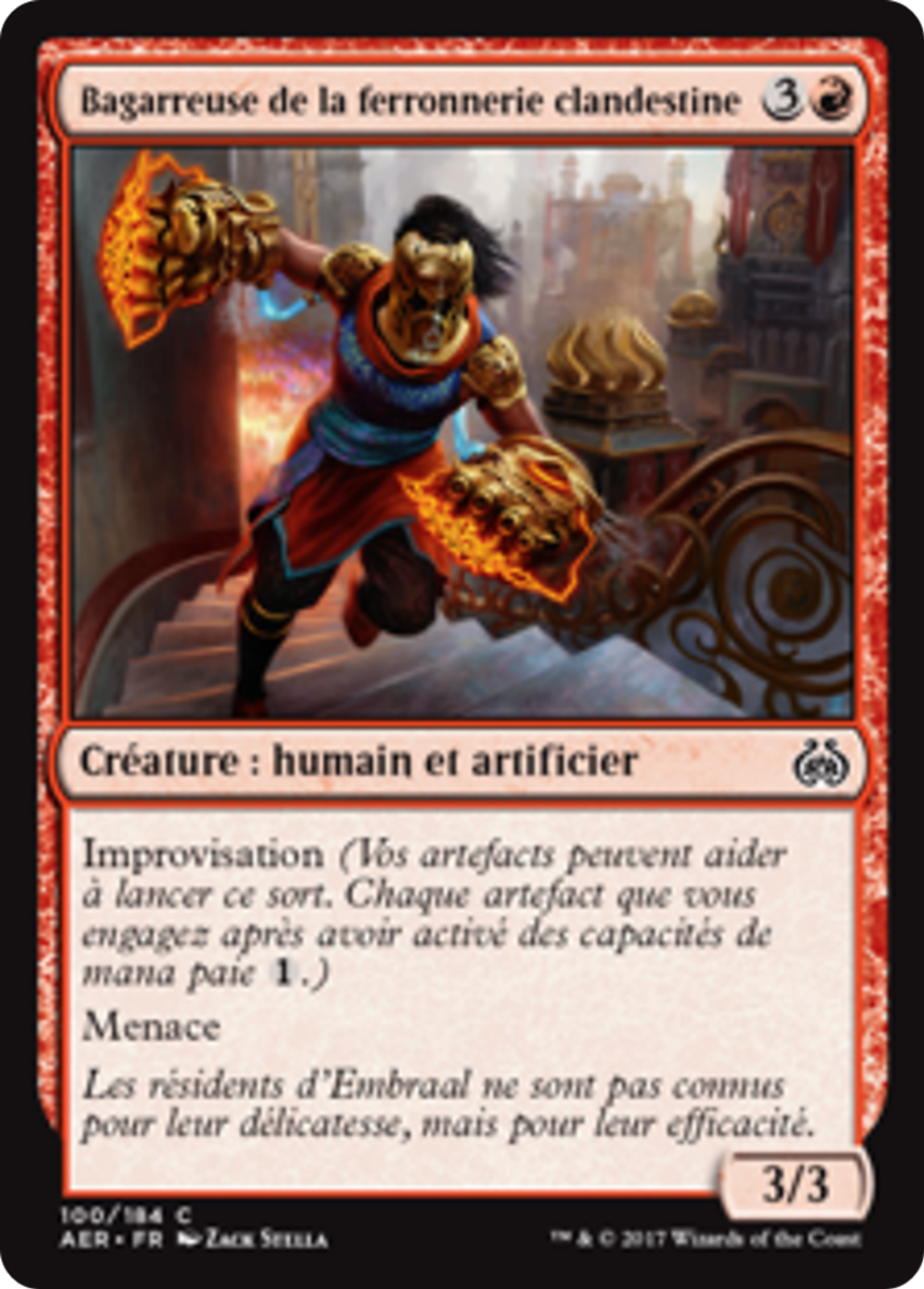 Bagarreuse de la ferronnerie clandestine — Aether Revolt — Magic: The Gathering