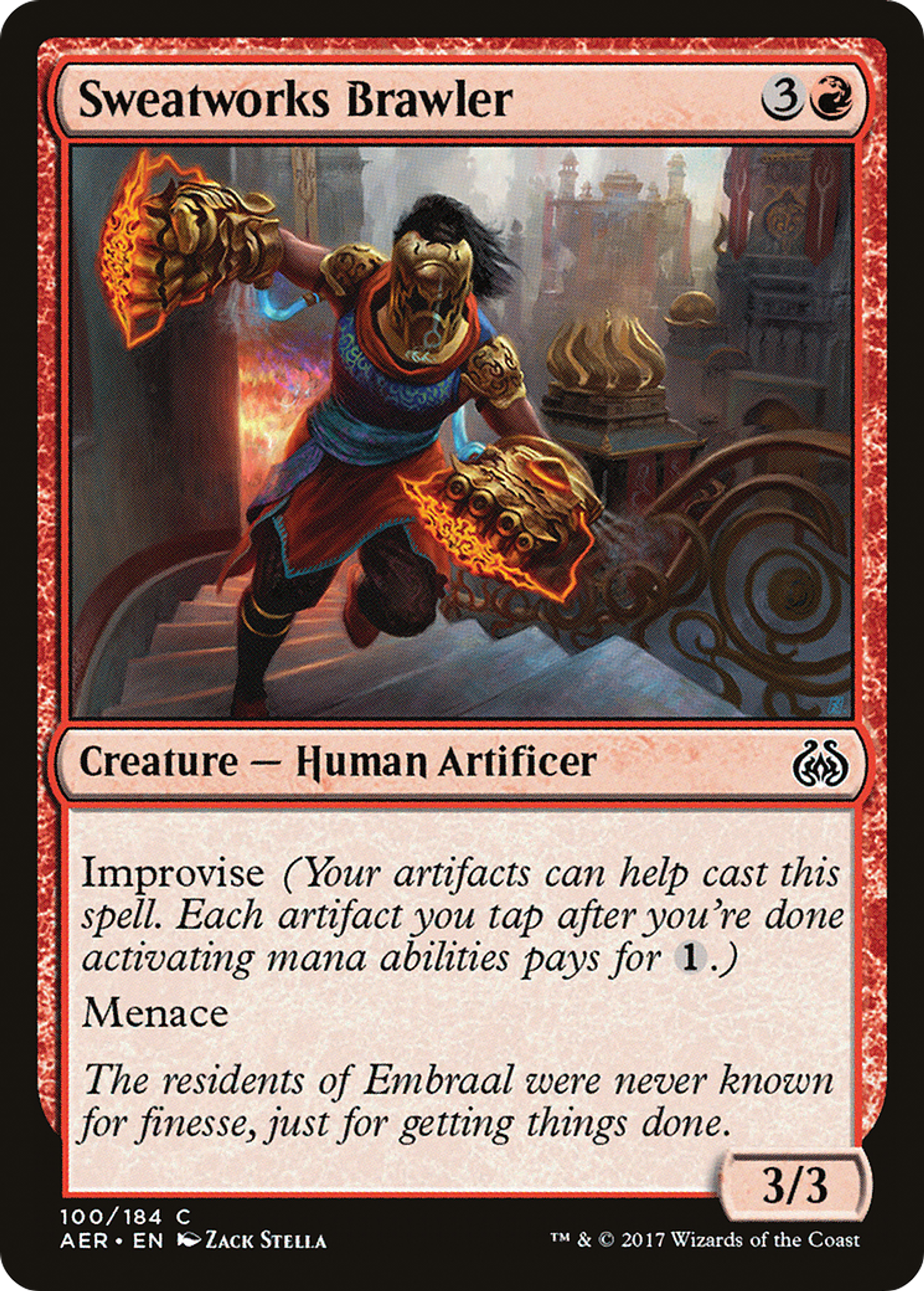 Bagarreuse de la ferronnerie clandestine — Aether Revolt — Magic: The Gathering