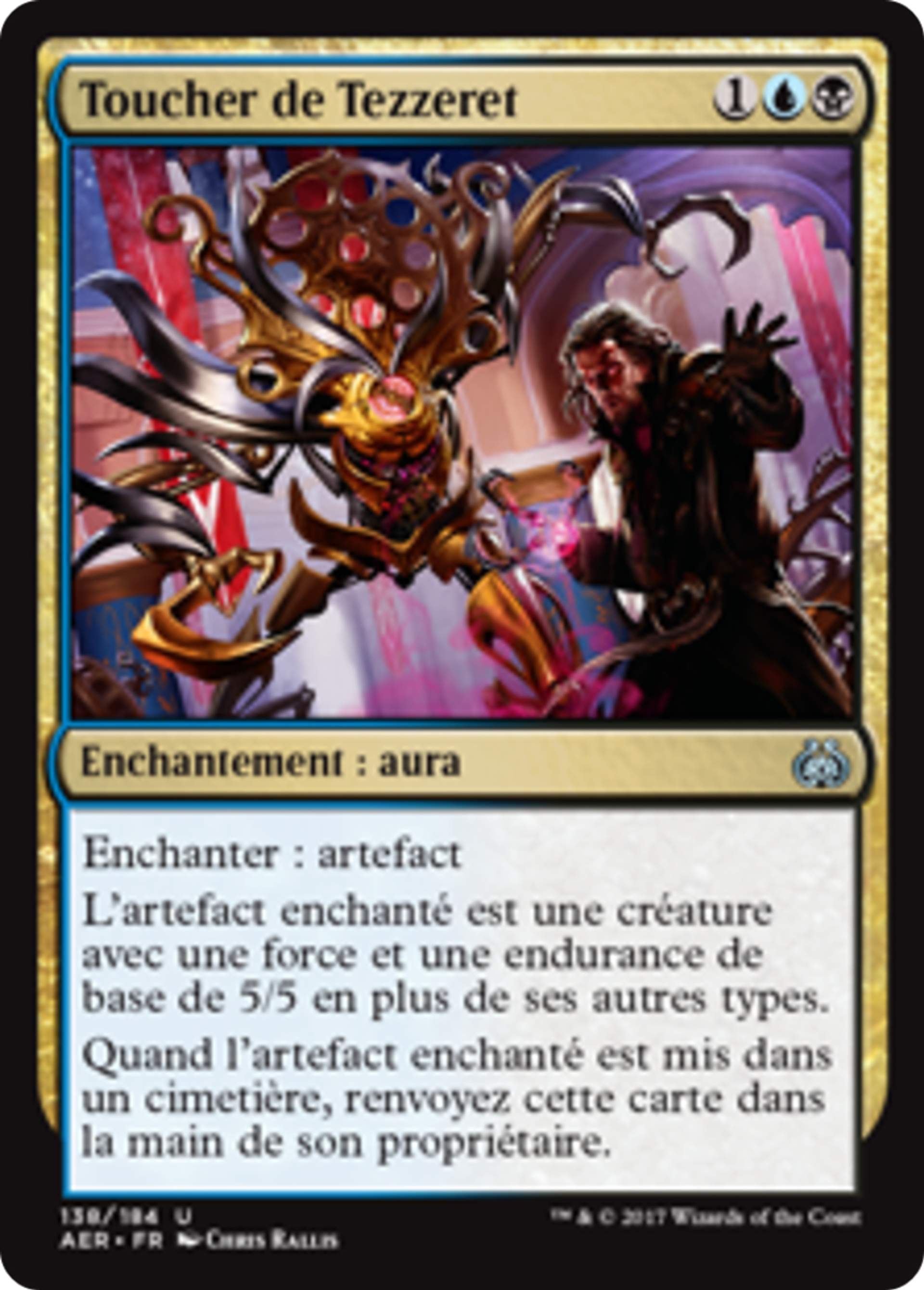 Toucher de Tezzeret — Aether Revolt — Magic: The Gathering