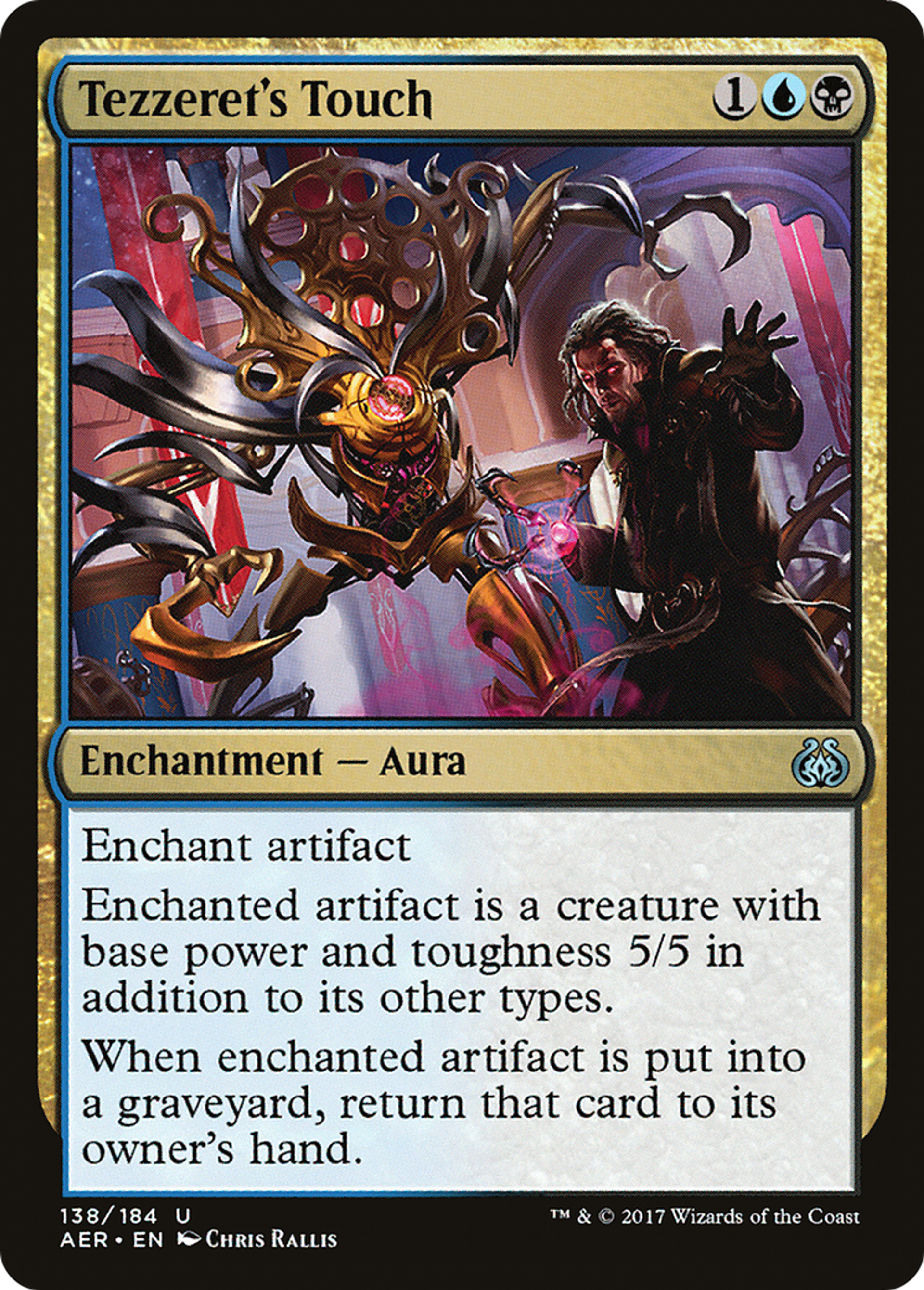 Tezzeret's Touch — Aether Revolt — Magic: The Gathering