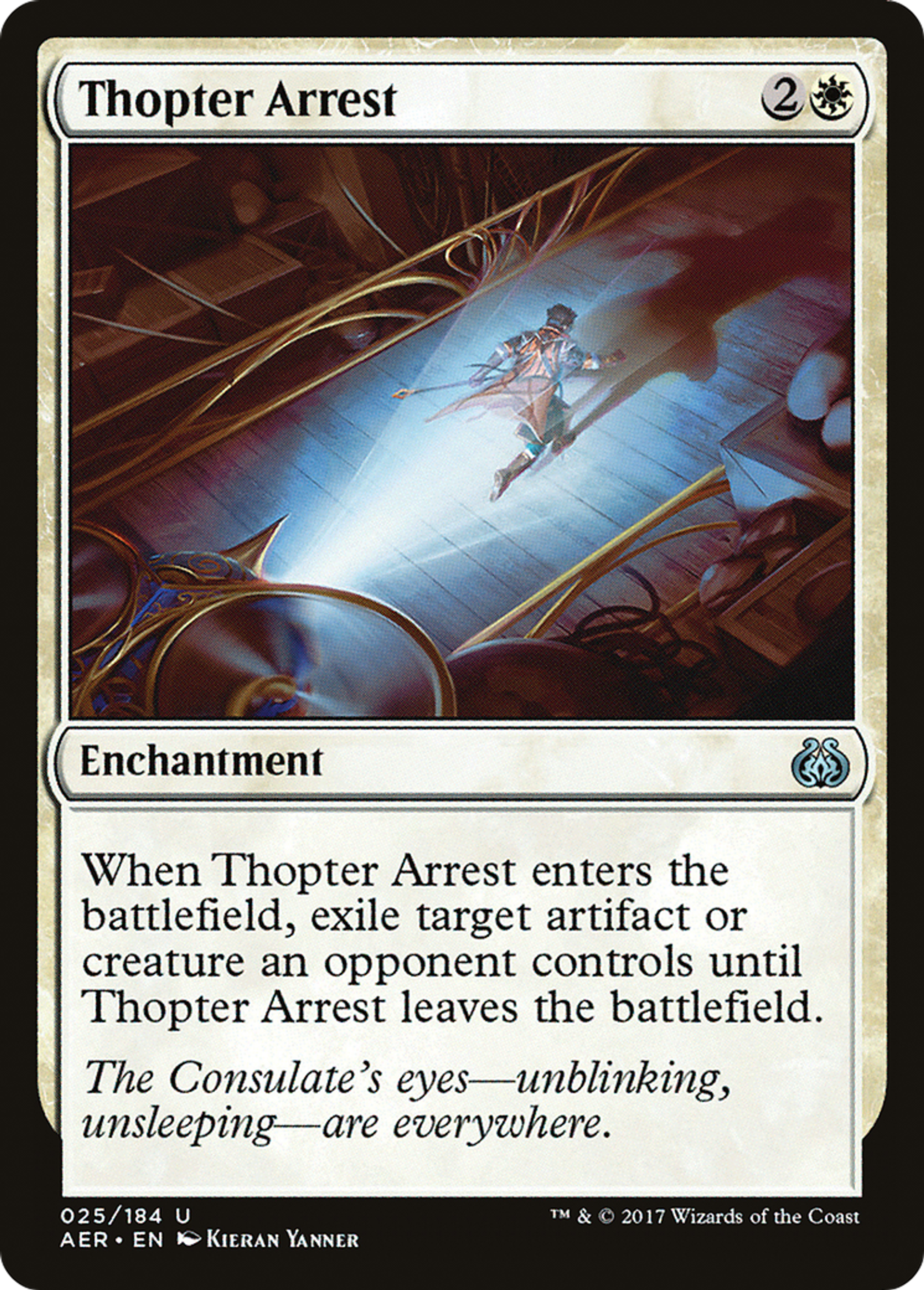 Thopter Arrest — Aether Revolt — Magic: The Gathering