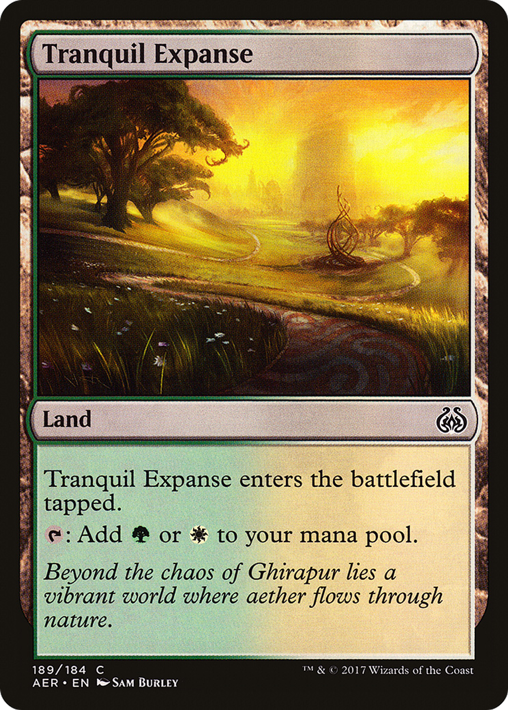 Tranquil Expanse — Aether Revolt — Magic: The Gathering