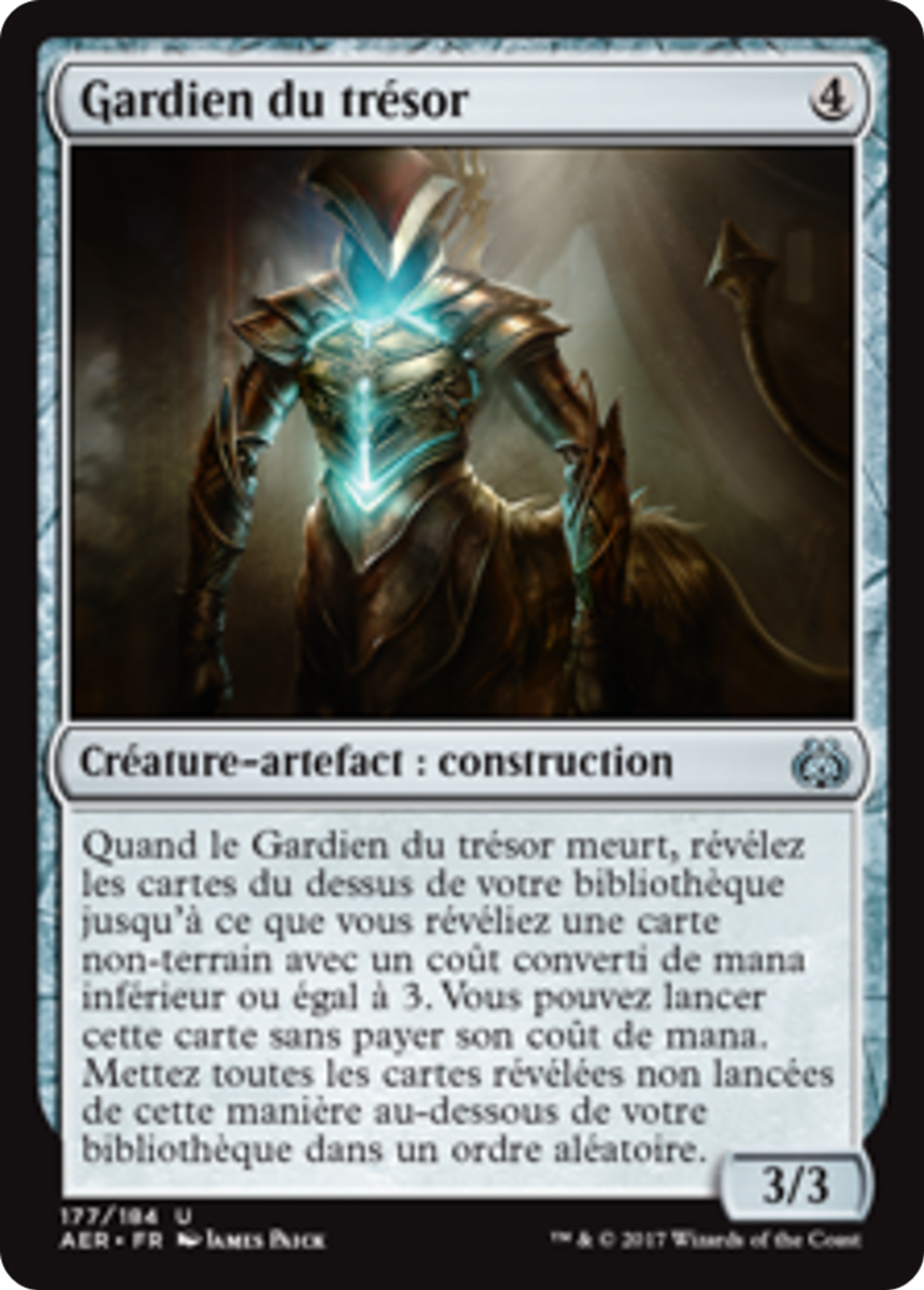 Gardien du trésor — Aether Revolt — Magic: The Gathering