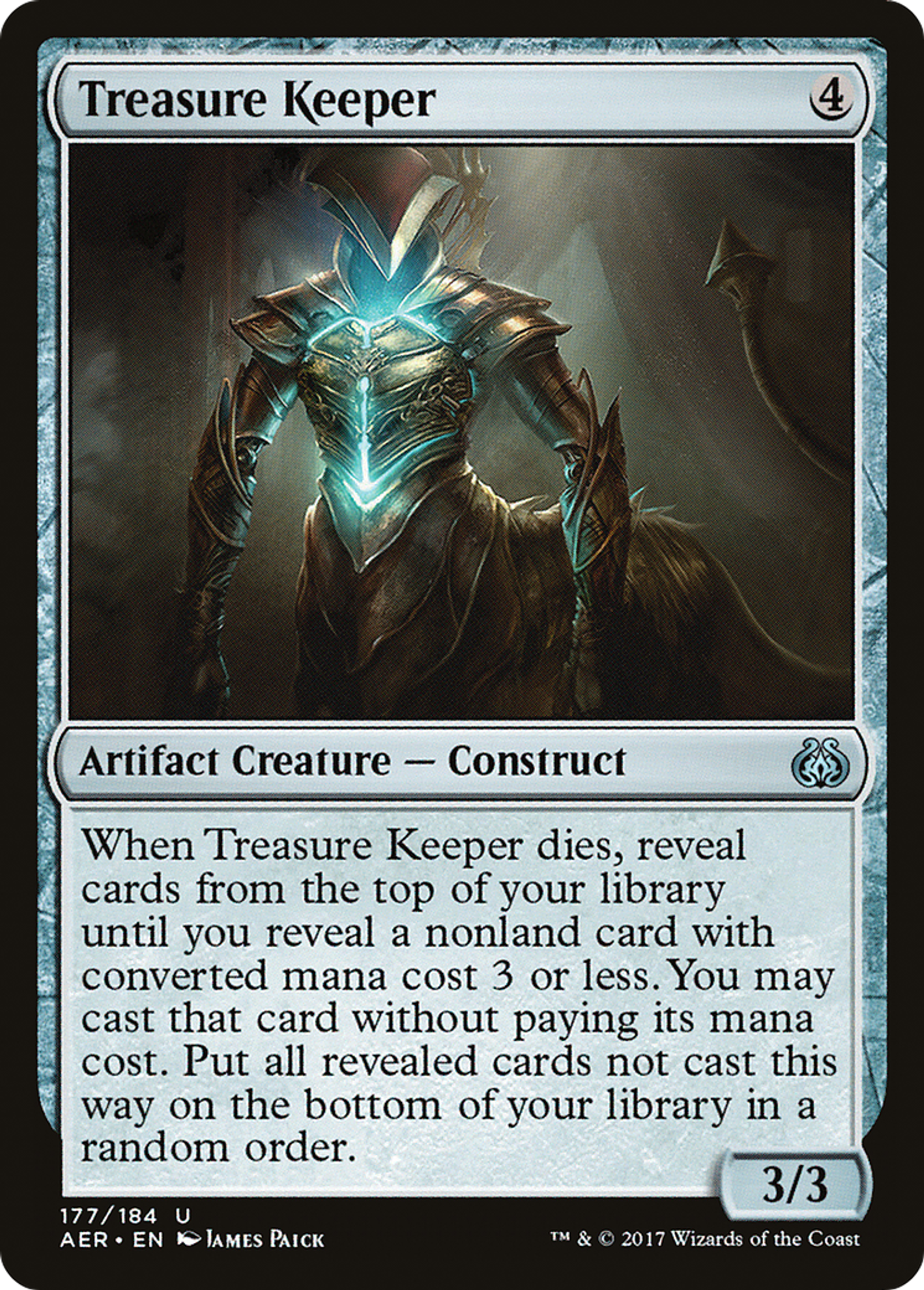Treasure Keeper — Aether Revolt — Magic: The Gathering