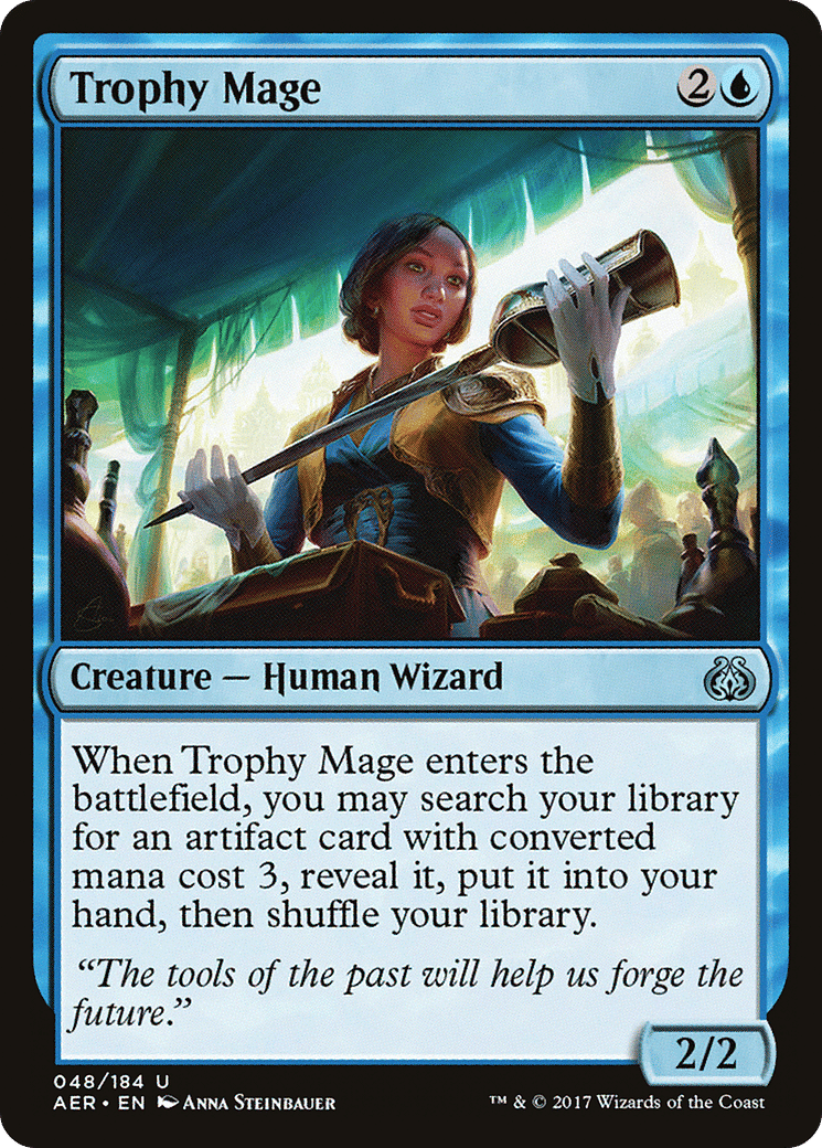 Trophy Mage — Aether Revolt — Magic: The Gathering