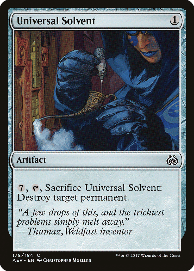 Universal Solvent — Aether Revolt — Magic: The Gathering