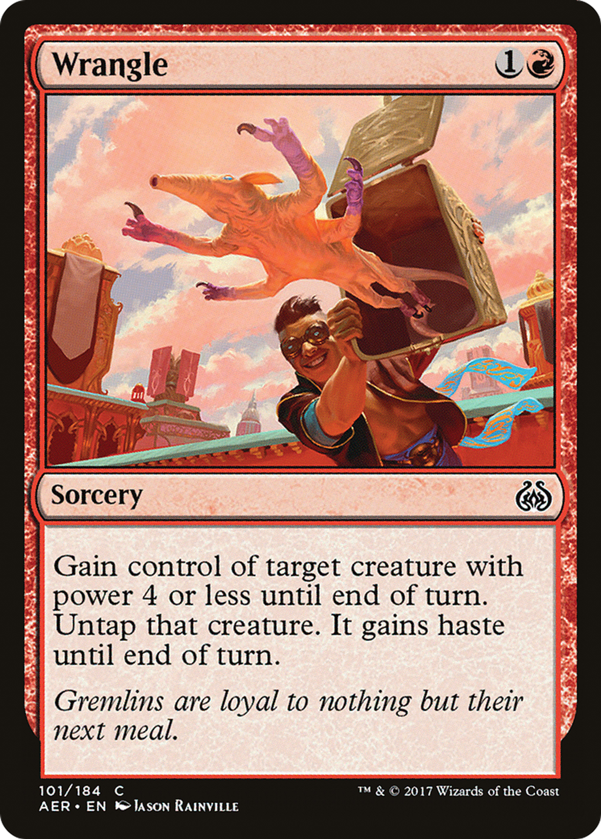 Wrangle — Aether Revolt — Magic: The Gathering