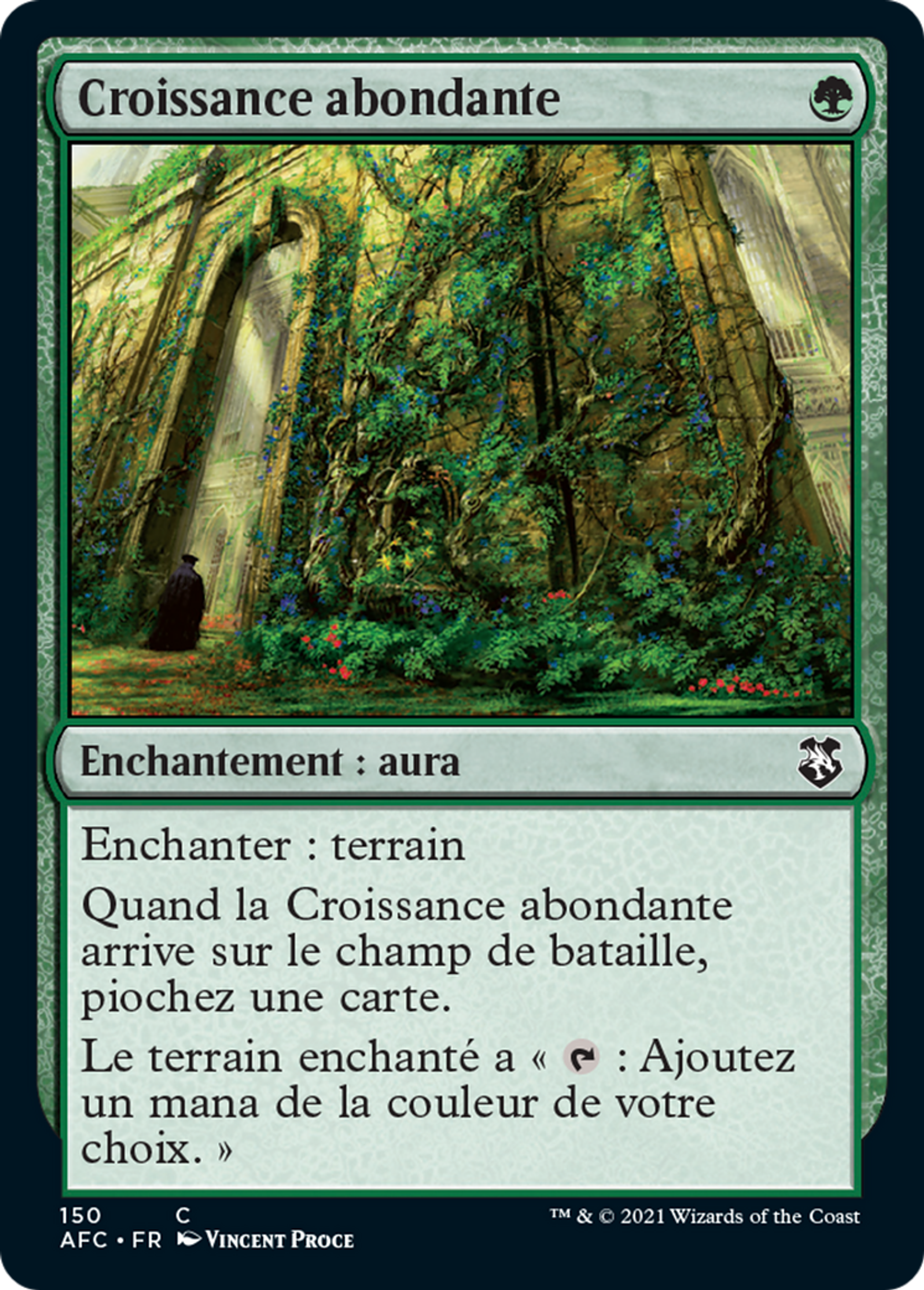 Croissance abondante — Forgotten Realms Commander — Magic: The Gathering