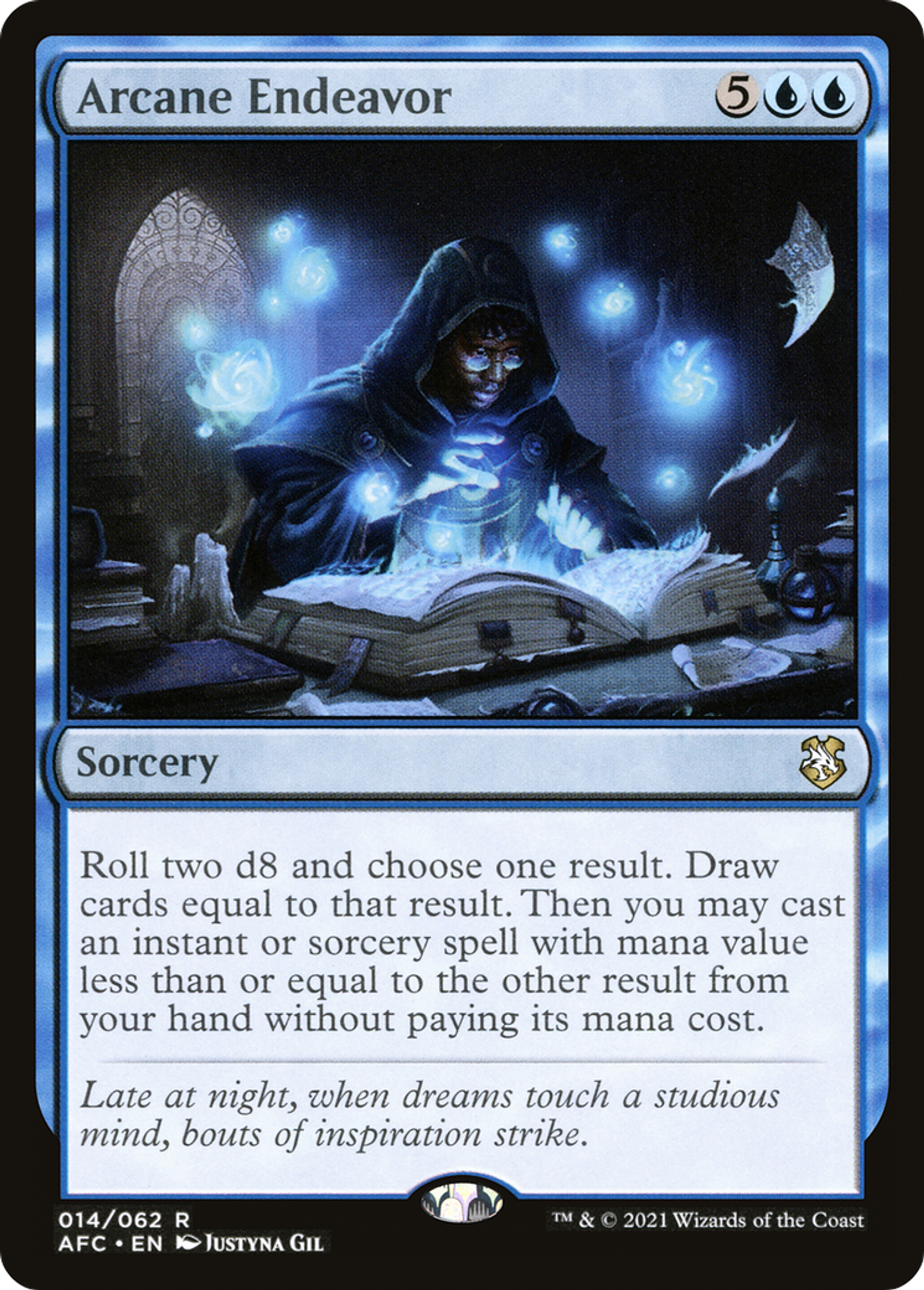 Arcane Endeavor — Forgotten Realms Commander — Magic: The Gathering