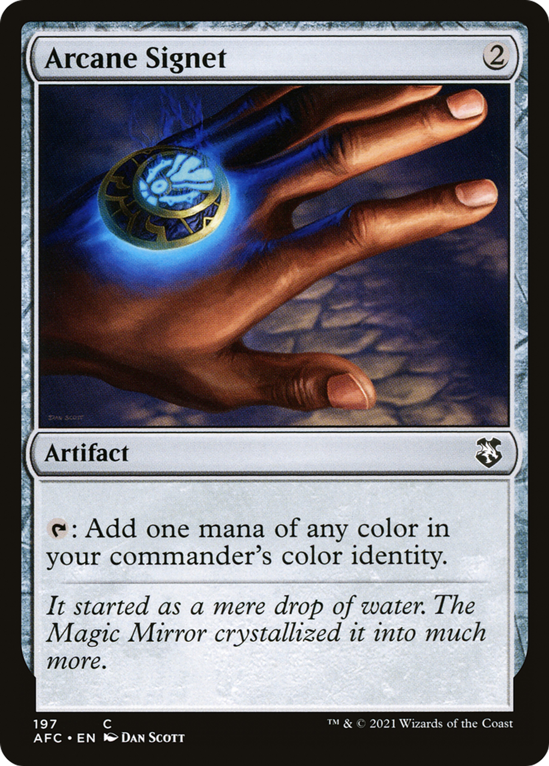 Cachet d'ésotérisme — Forgotten Realms Commander — Magic: The Gathering