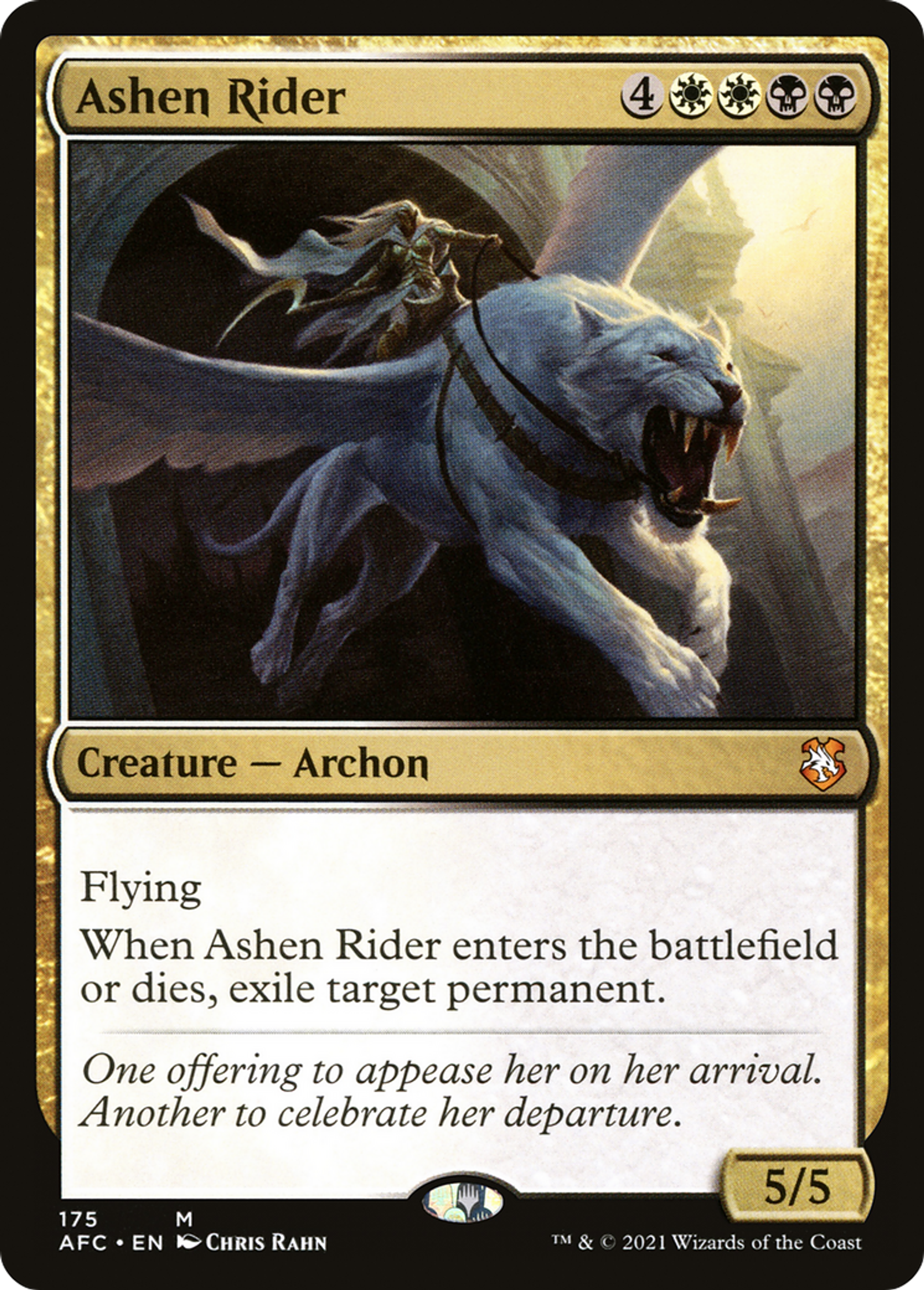 Ashen Rider — Forgotten Realms Commander — Magic: The Gathering