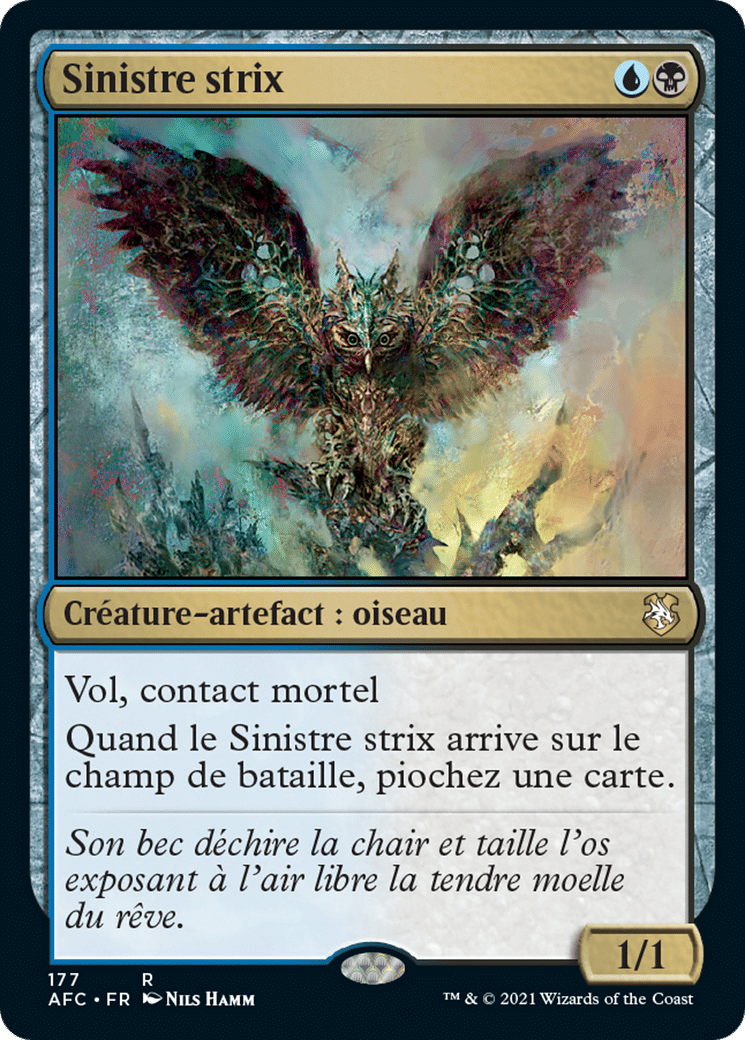 Sinistre strix — Forgotten Realms Commander — Magic: The Gathering