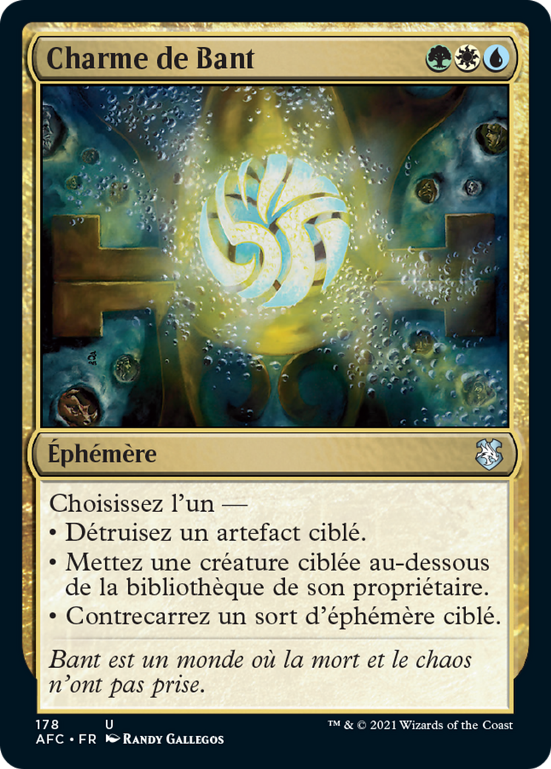 Charme de Bant — Forgotten Realms Commander — Magic: The Gathering