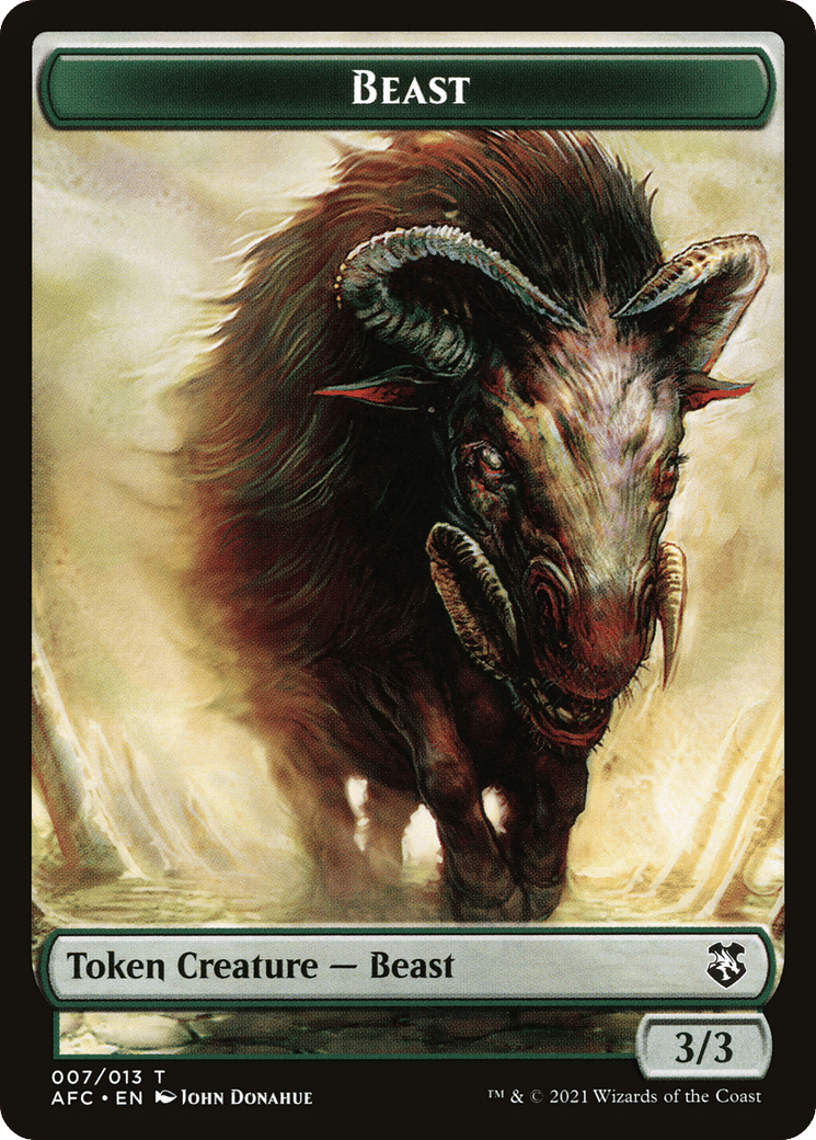 Beast — Forgotten Realms Commander — Magic: The Gathering