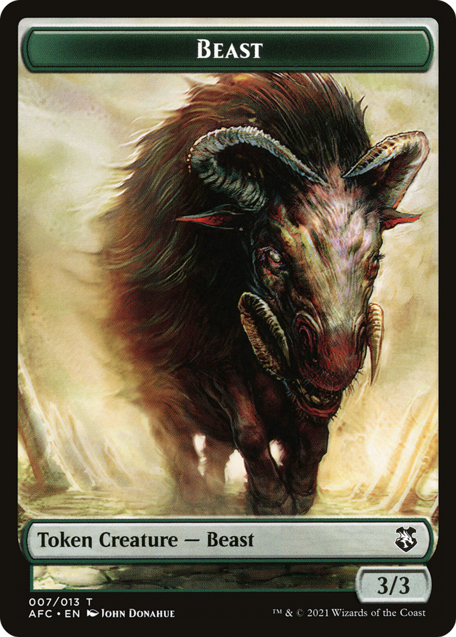 Beast — Forgotten Realms Commander — Magic: The Gathering